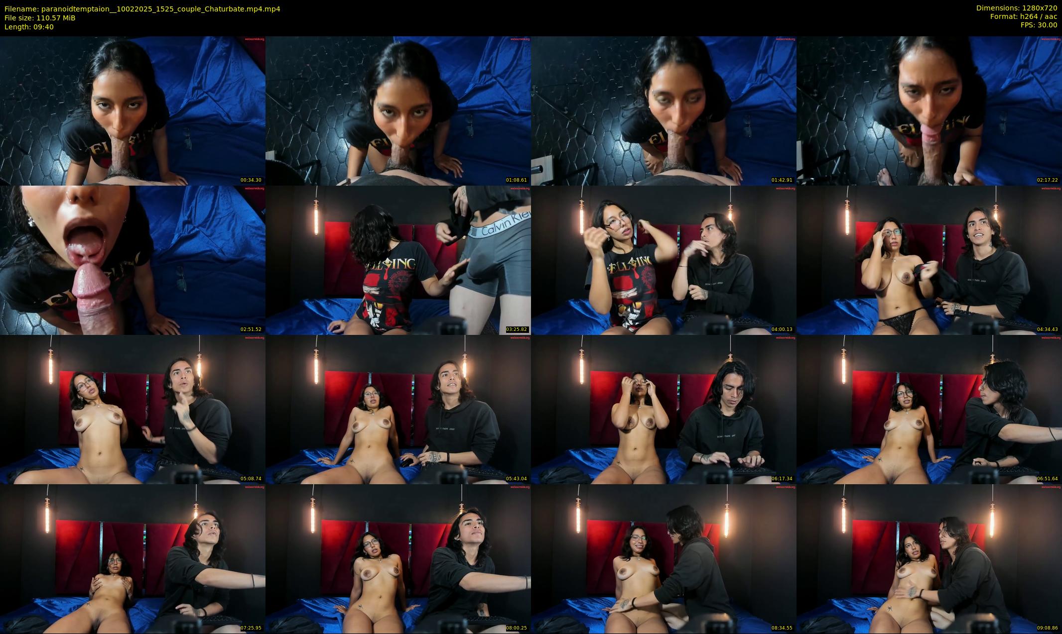 paranoidtemptaion_ — 10 minute Chaturbate couple cam show recording, 720p, Feb 10, 2025