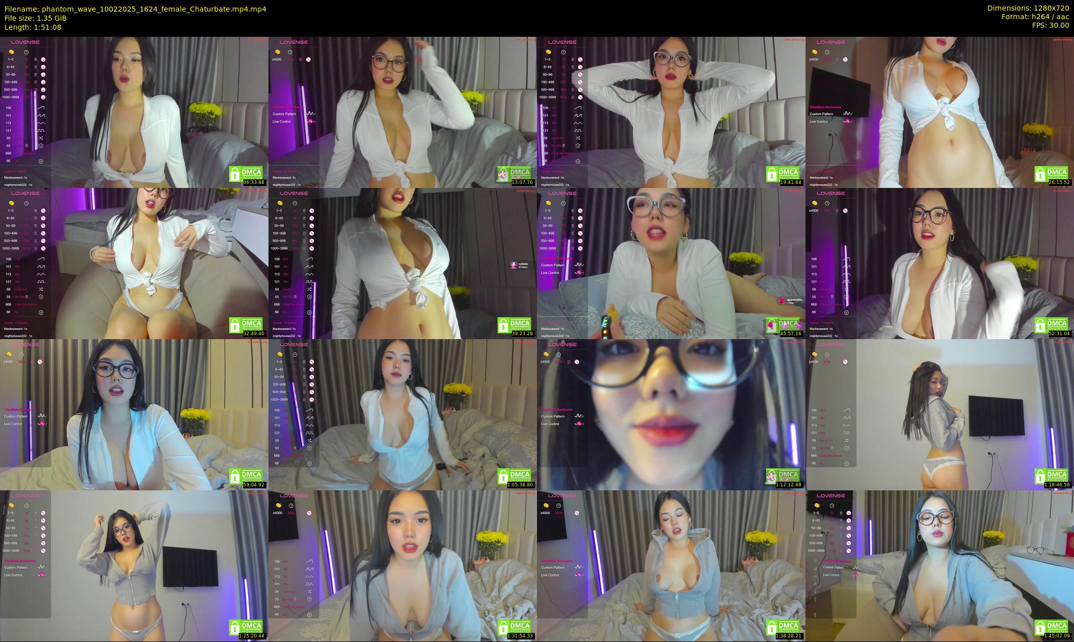 phantom_wave — 112 minute Chaturbate female cam show recording, 720p, Feb 10, 2025