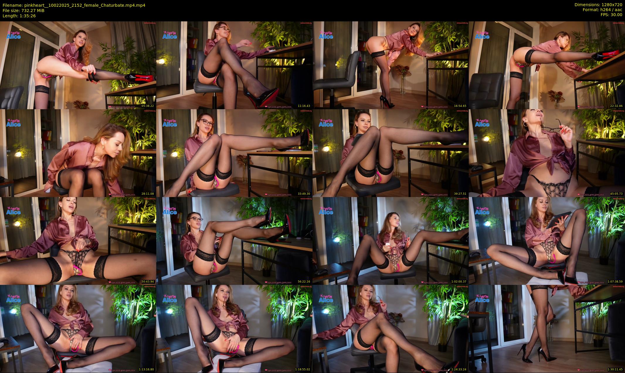pinkheart_ — 96 minute Chaturbate female cam show recording, 720p, Feb 10, 2025