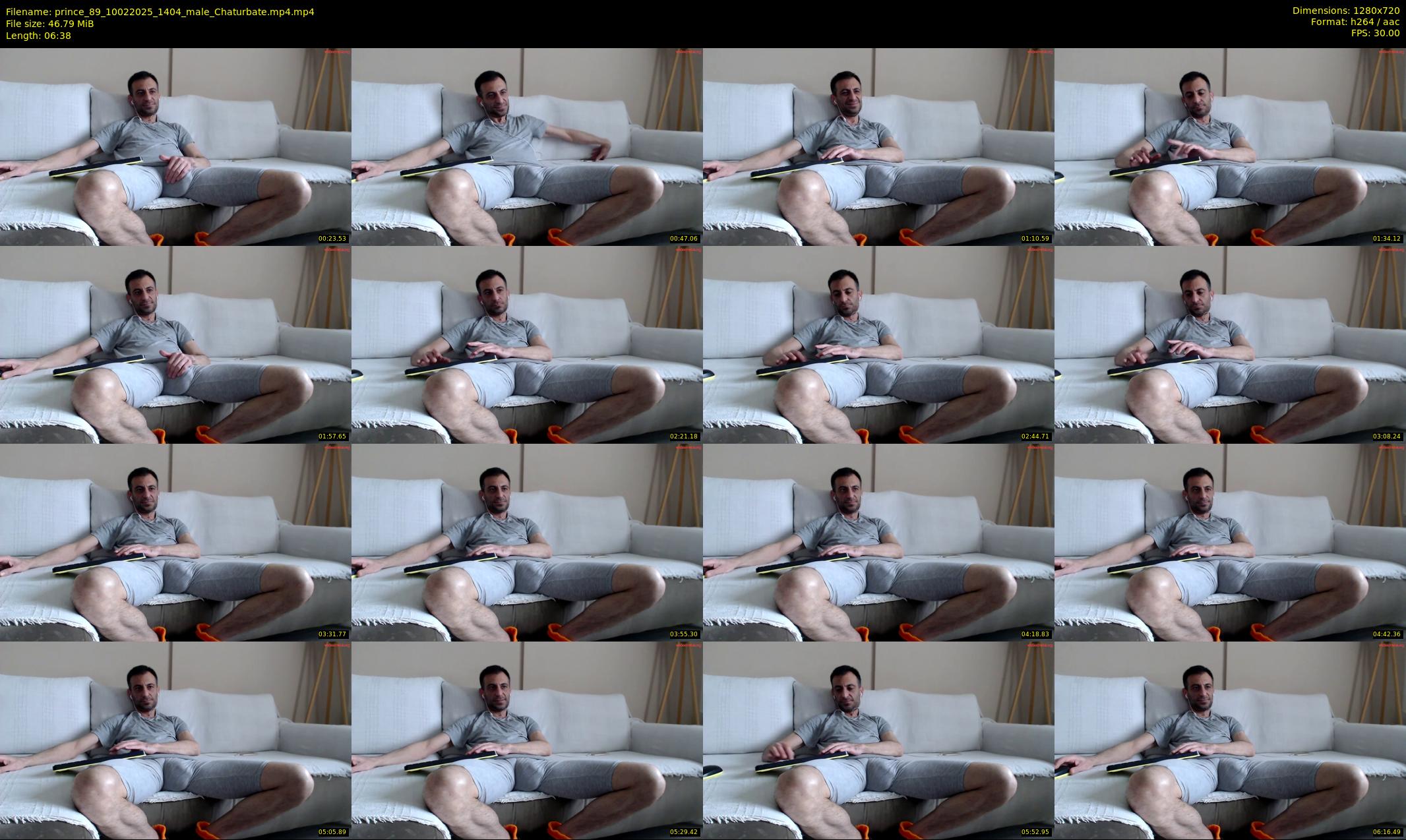 prince_89 — 7 minute Chaturbate male cam show recording, 720p, Feb 10, 2025