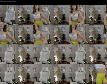 selena_rase — 56 minute Chaturbate female cam show recording, 720p, Feb 10, 2025