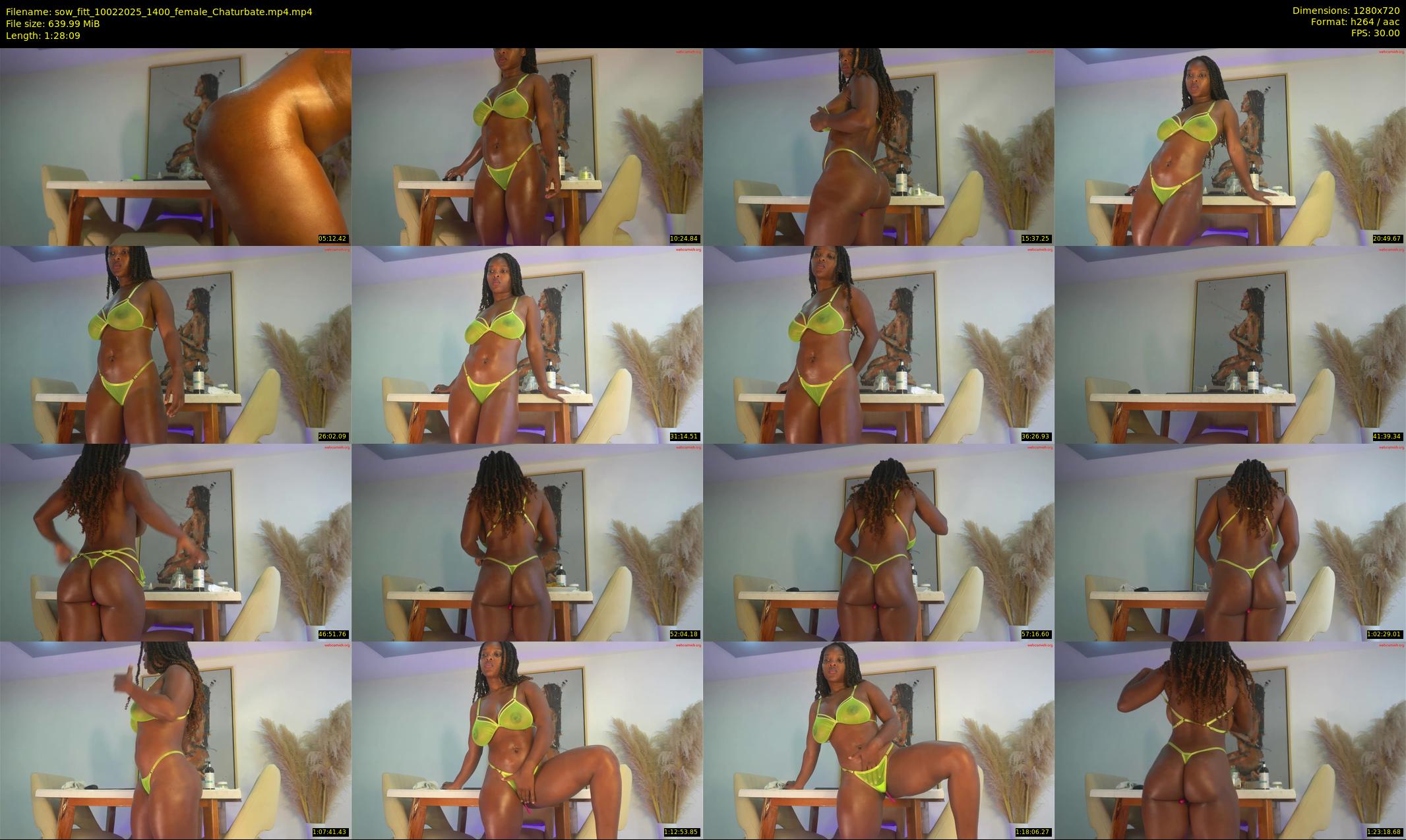 sow_fitt — 89 minute Chaturbate female cam show recording, 720p, Feb 10, 2025