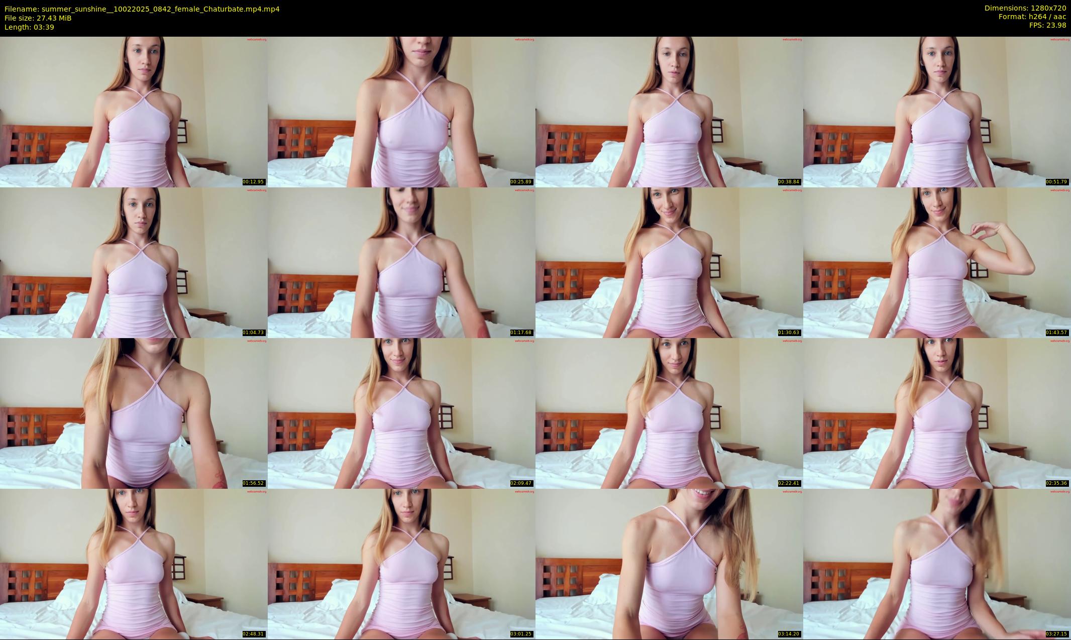 summer_sunshine_ — 4 minute Chaturbate female cam show recording, 720p, Feb 10, 2025