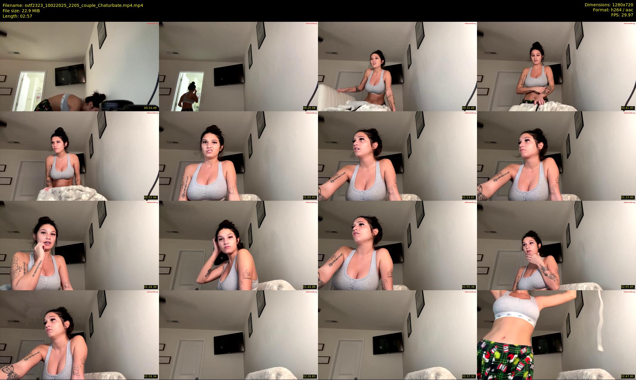 svtf2323 — 3 minute Chaturbate female cam show recording, 720p, Feb 10, 2025