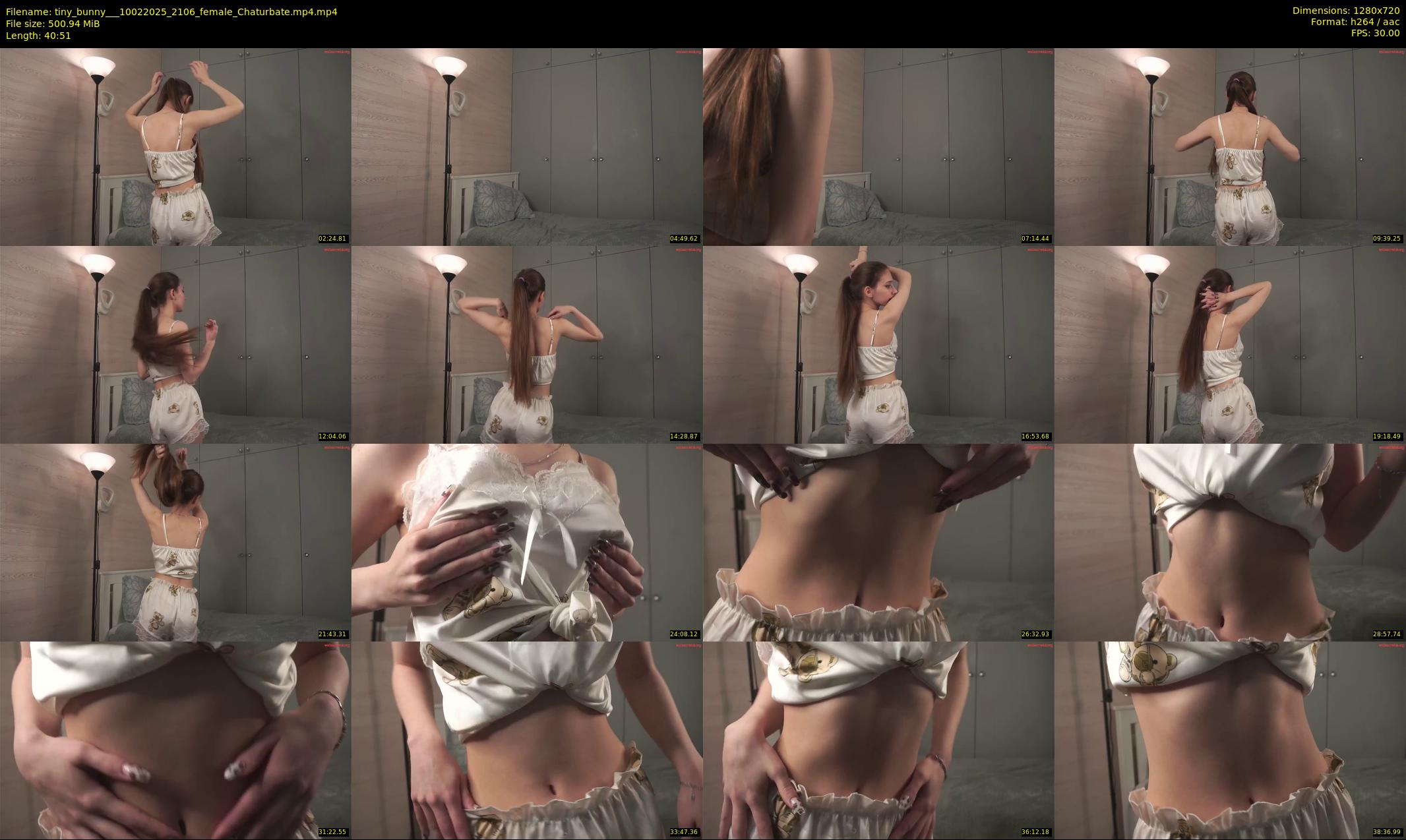 tiny_bunny__ — 41 minute Chaturbate female cam show recording, 720p, Feb 10, 2025