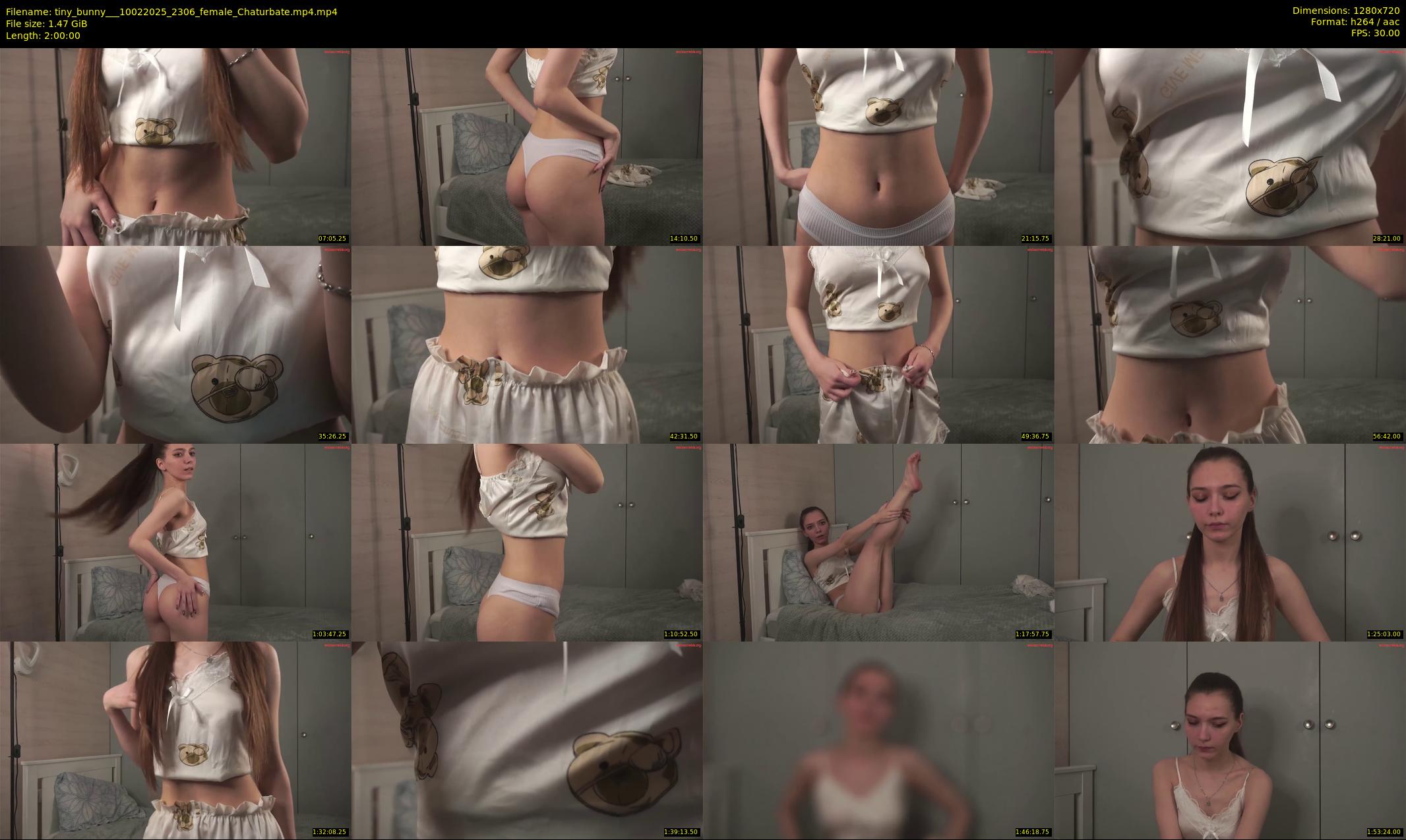 tiny_bunny__ — 120 minute Chaturbate female cam show recording, 720p, Feb 10, 2025