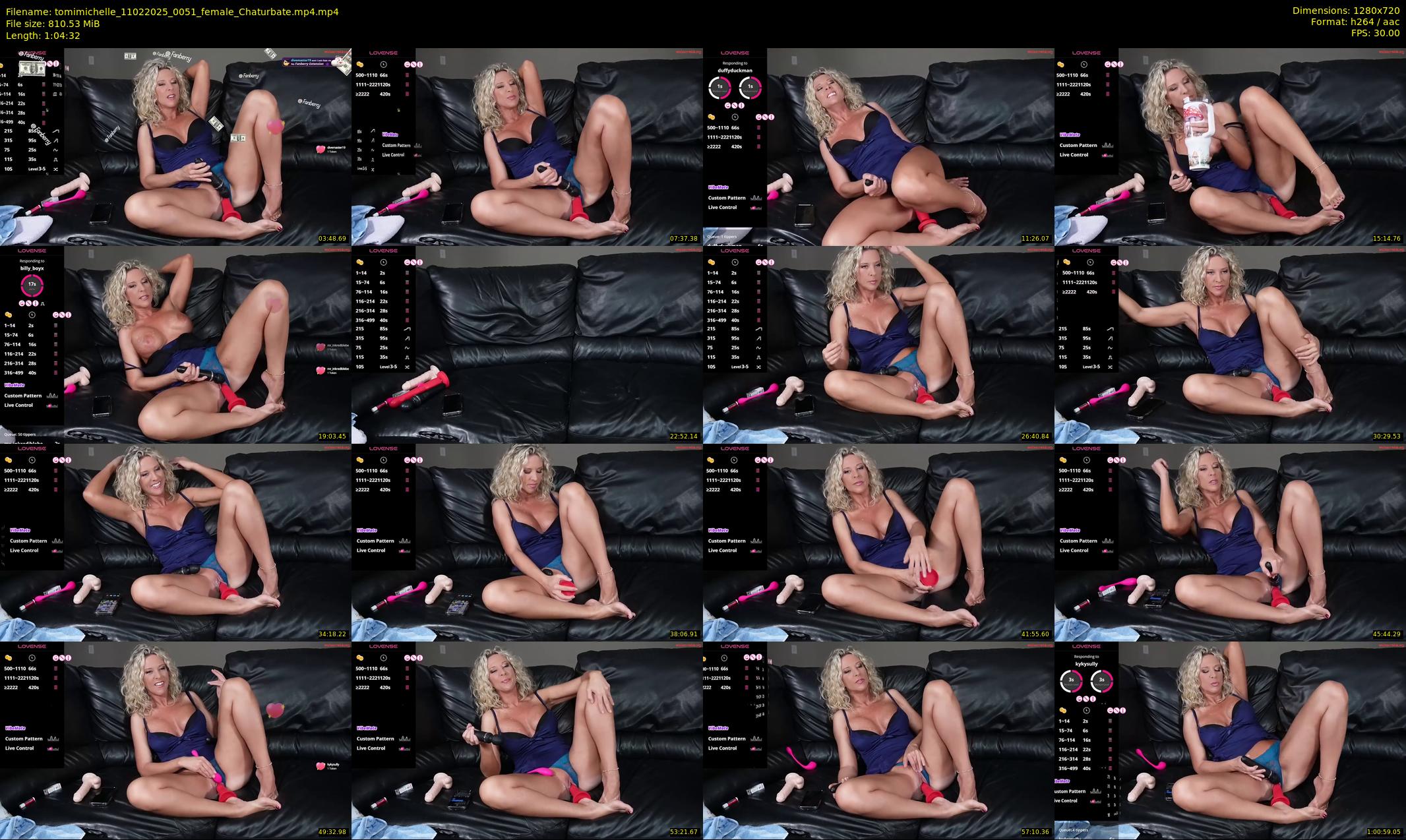 tomimichelle — 65 minute Chaturbate female cam show recording, 720p, Feb 11, 2025