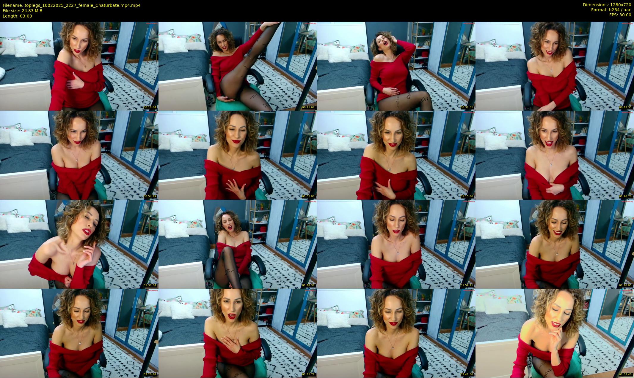 toplegs — 4 minute Chaturbate female cam show recording, 720p, Feb 10, 2025