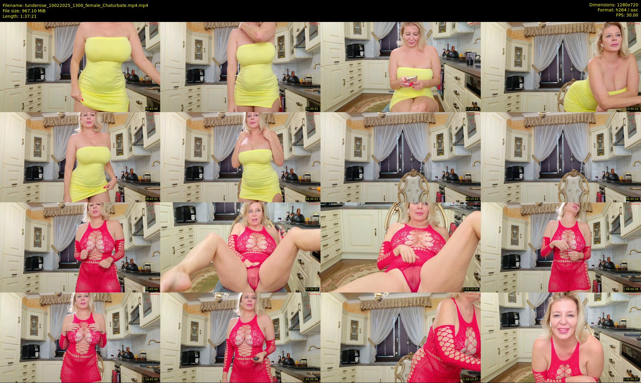 tunderose — 98 minute Chaturbate female cam show recording, 720p, Feb 10, 2025