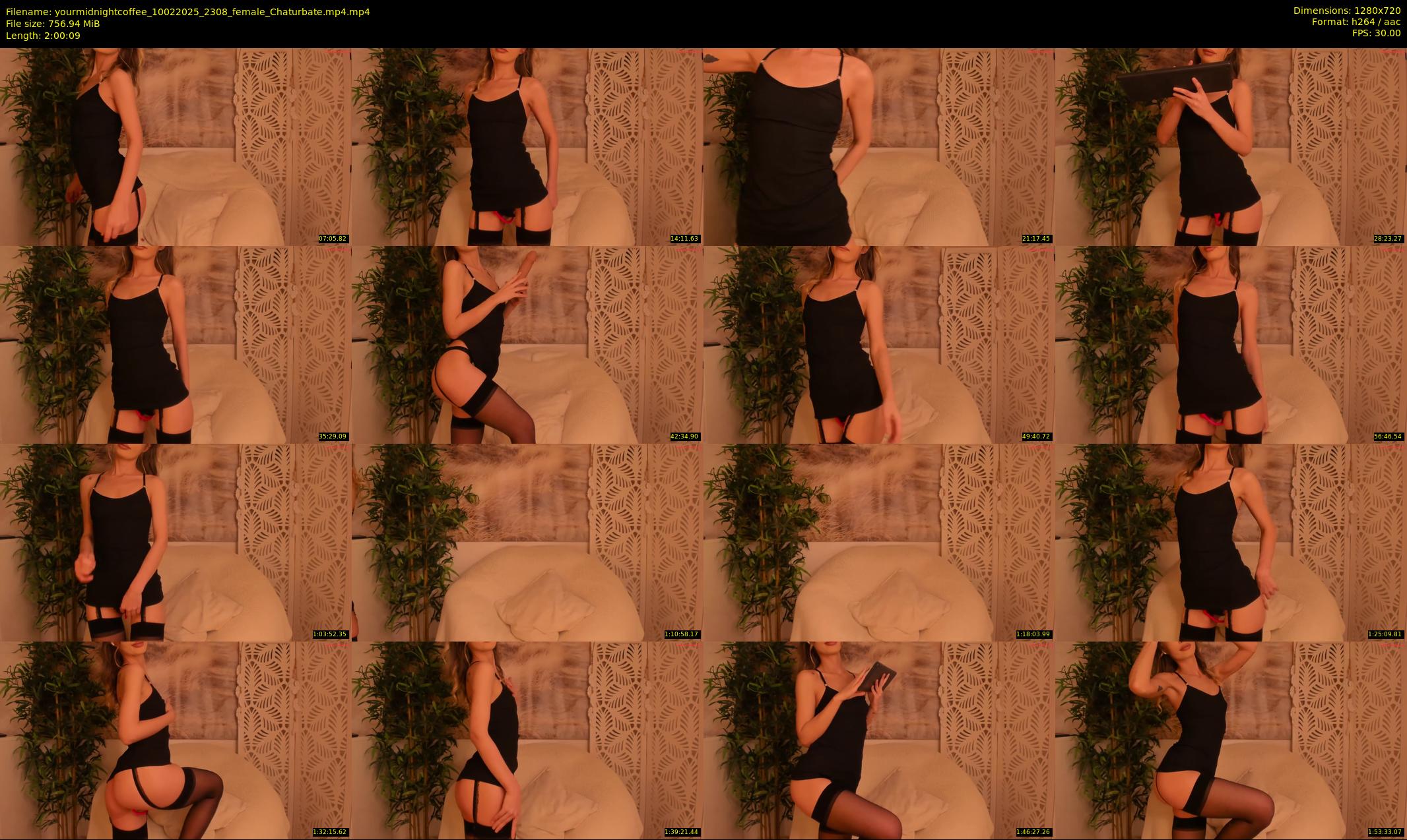 yourmidnightcoffee — 121 minute Chaturbate female cam show recording, 720p, Feb 10, 2025