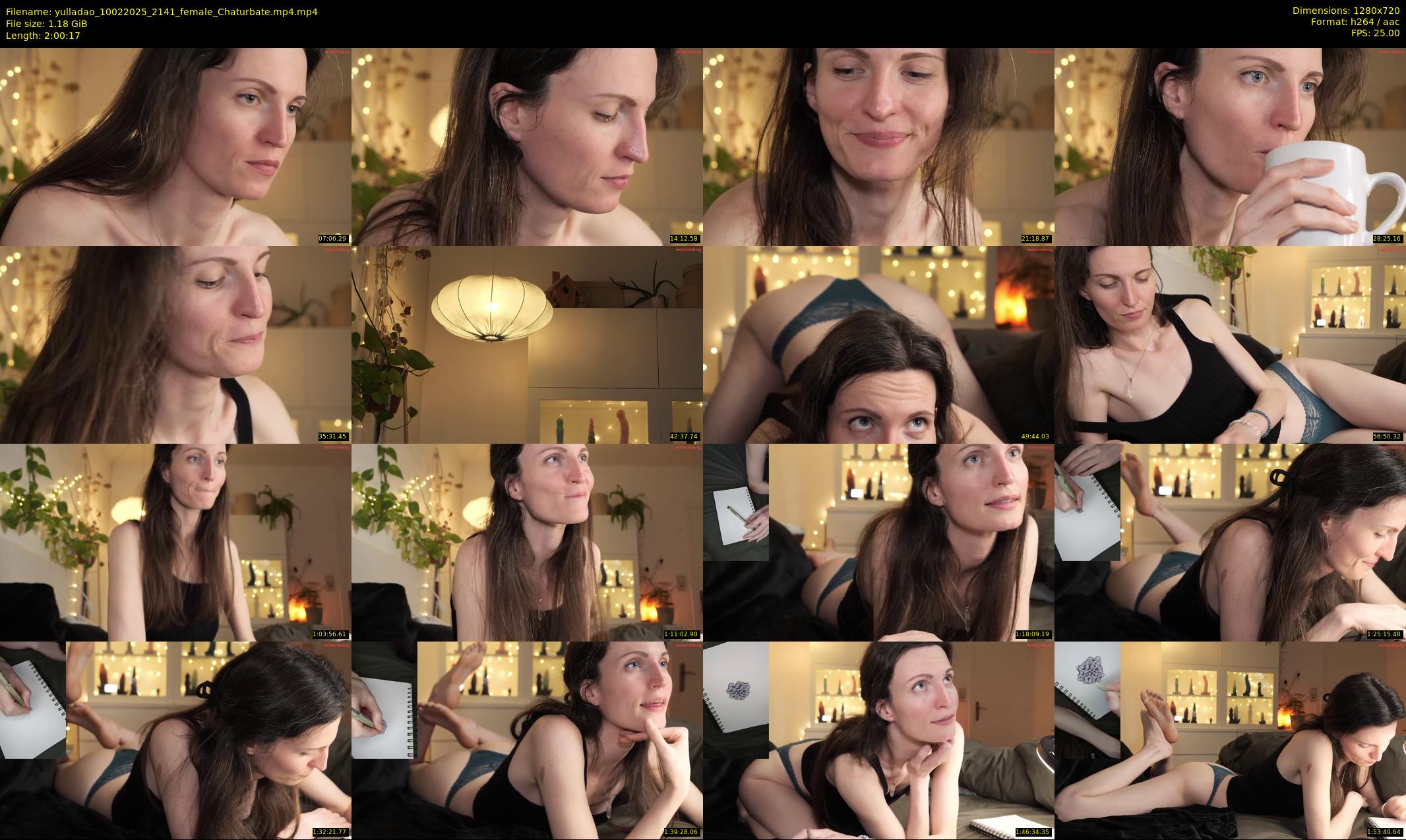 yulladao — 121 minute Chaturbate female cam show recording, 720p, Feb 10, 2025