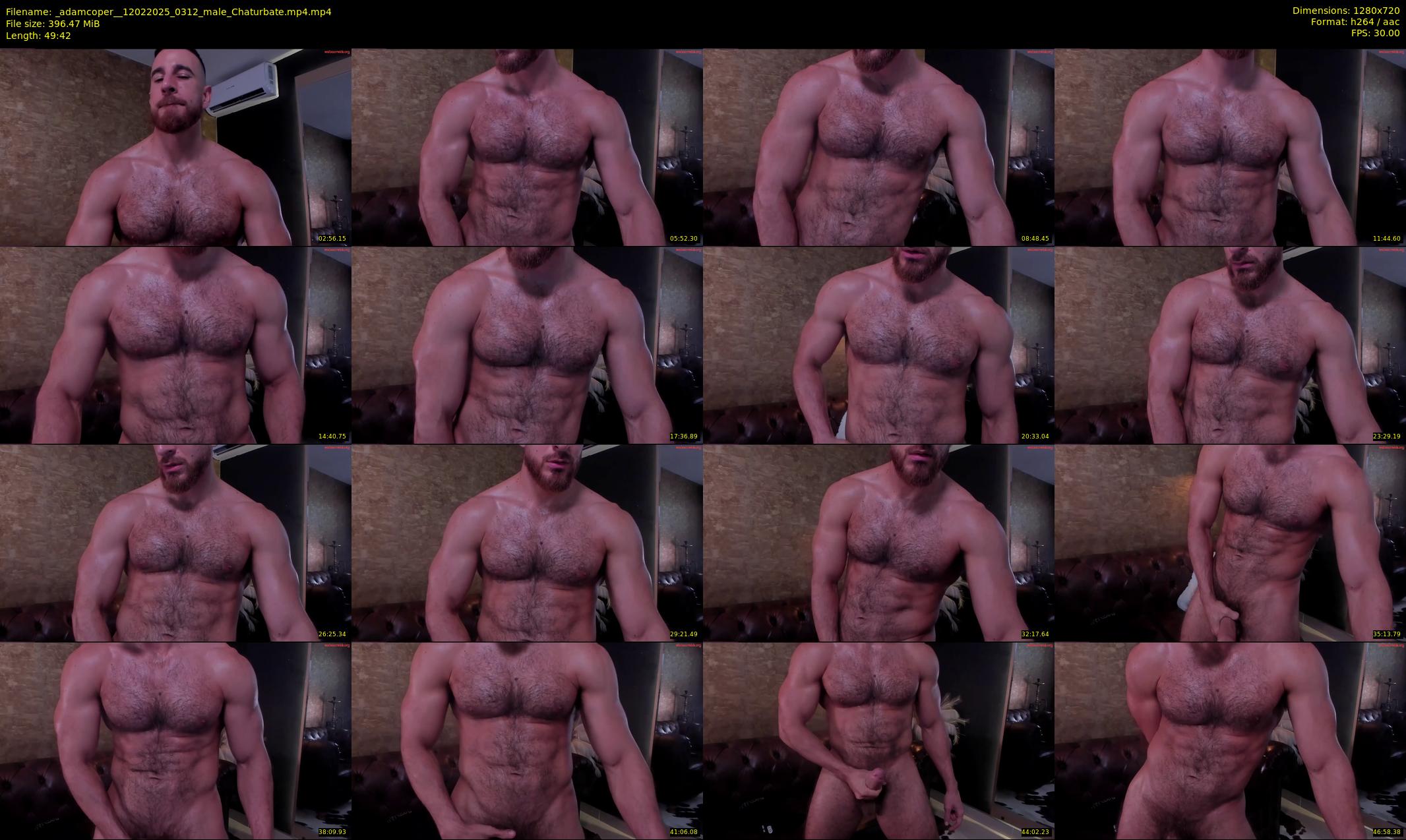_adamcoper_ — 50 minute Chaturbate male cam show recording, 720p, Feb 12, 2025