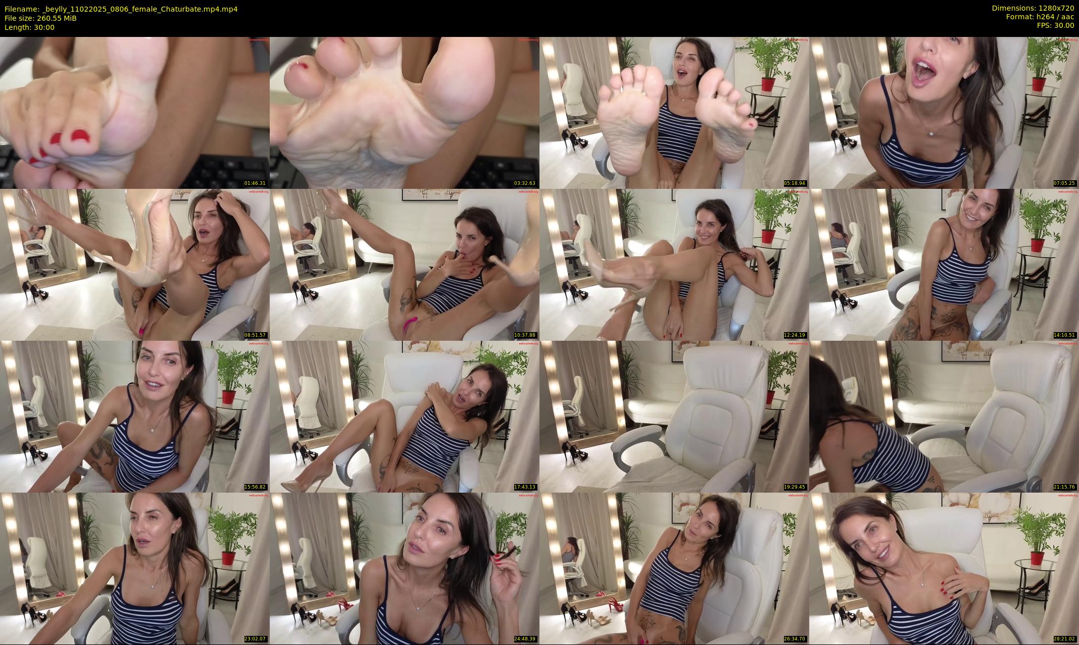 _beylly — 30 minute Chaturbate female cam show recording, 720p, Feb 11, 2025