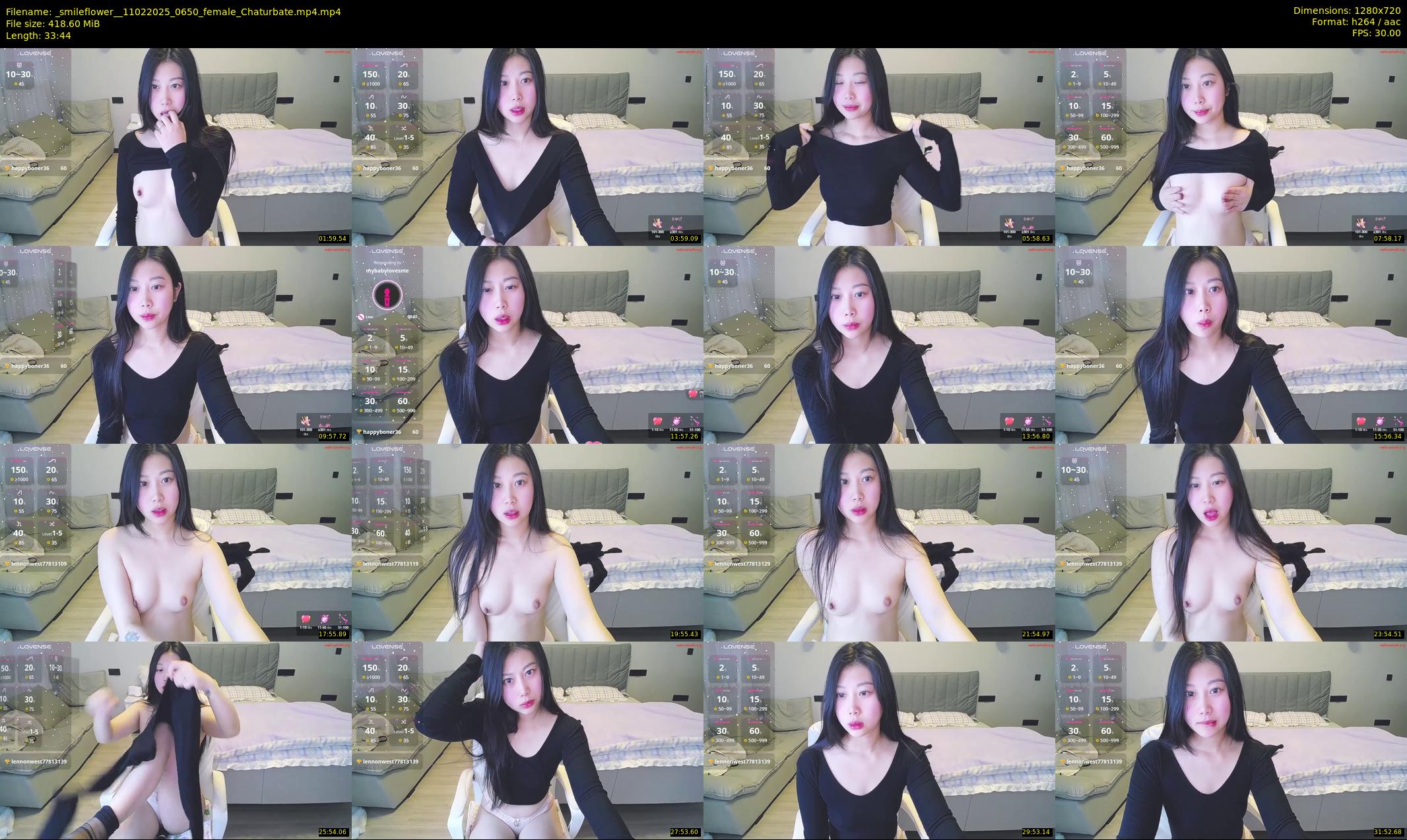 _smileflower_ — 34 minute Chaturbate female cam show recording, 720p, Feb 11, 2025
