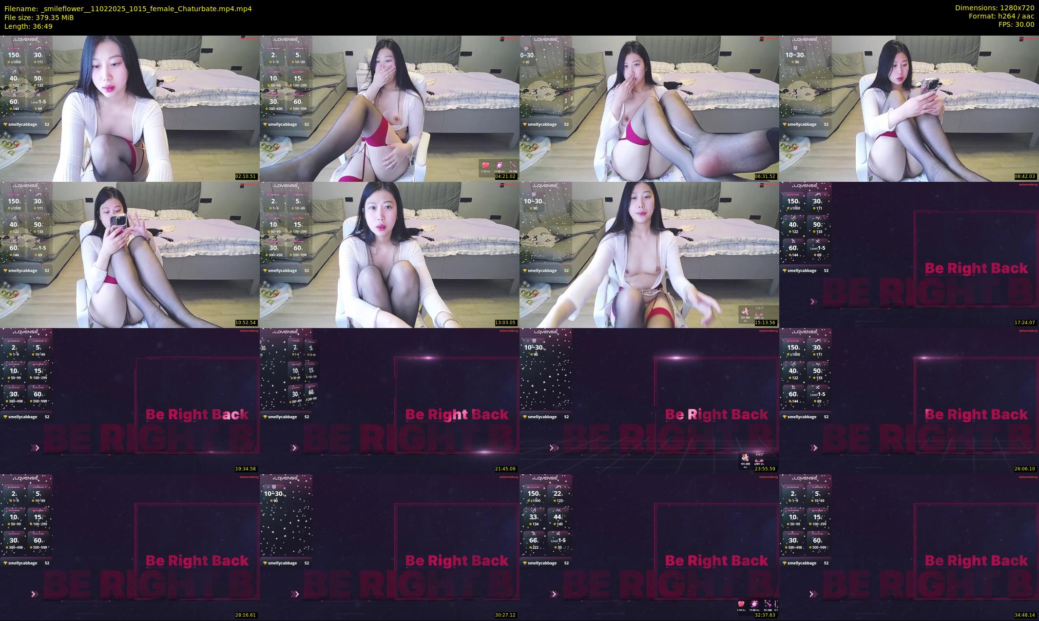 _smileflower_ — 37 minute Chaturbate female cam show recording, 720p, Feb 11, 2025