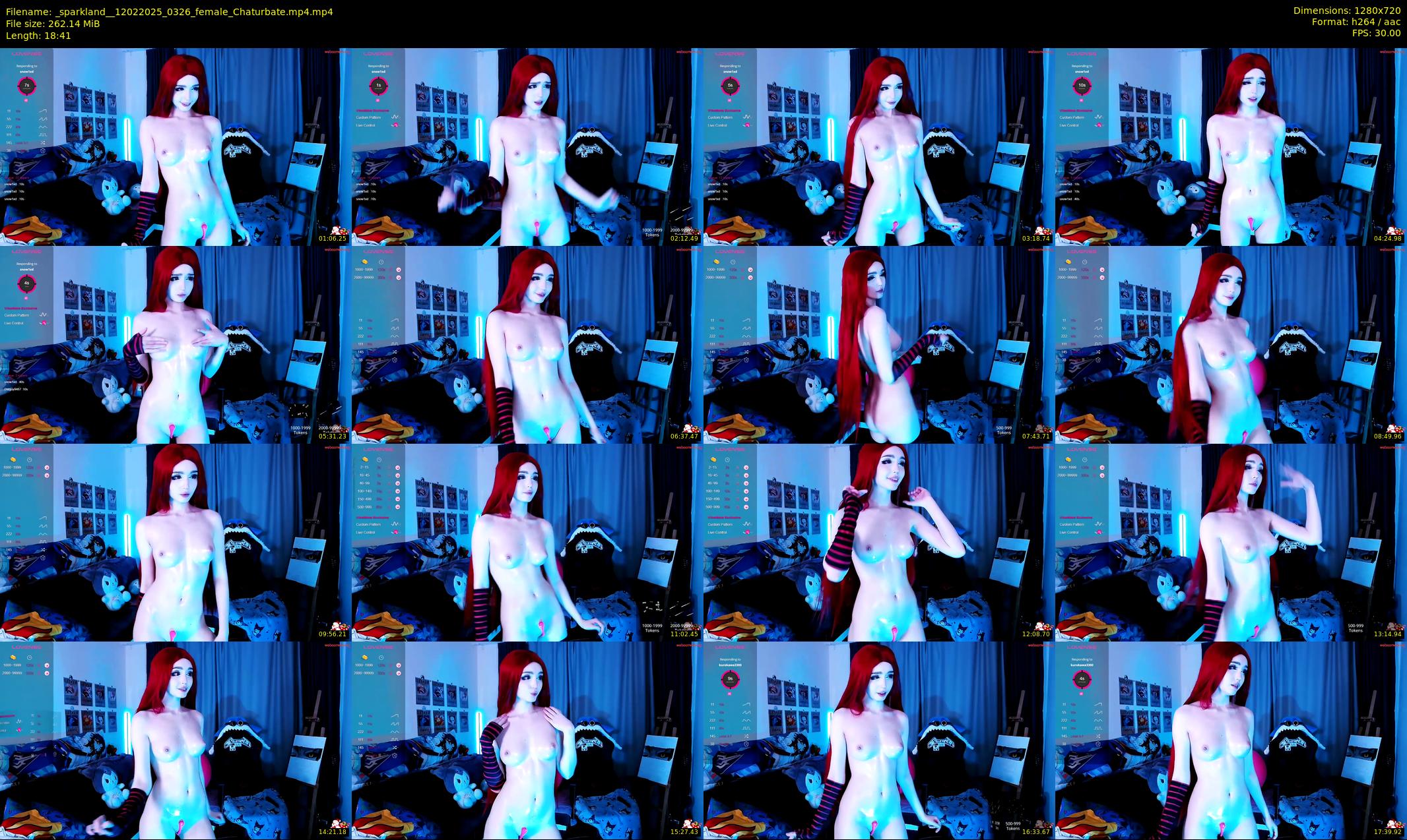 _sparkland_ — 19 minute Chaturbate female cam show recording, 720p, Feb 12, 2025
