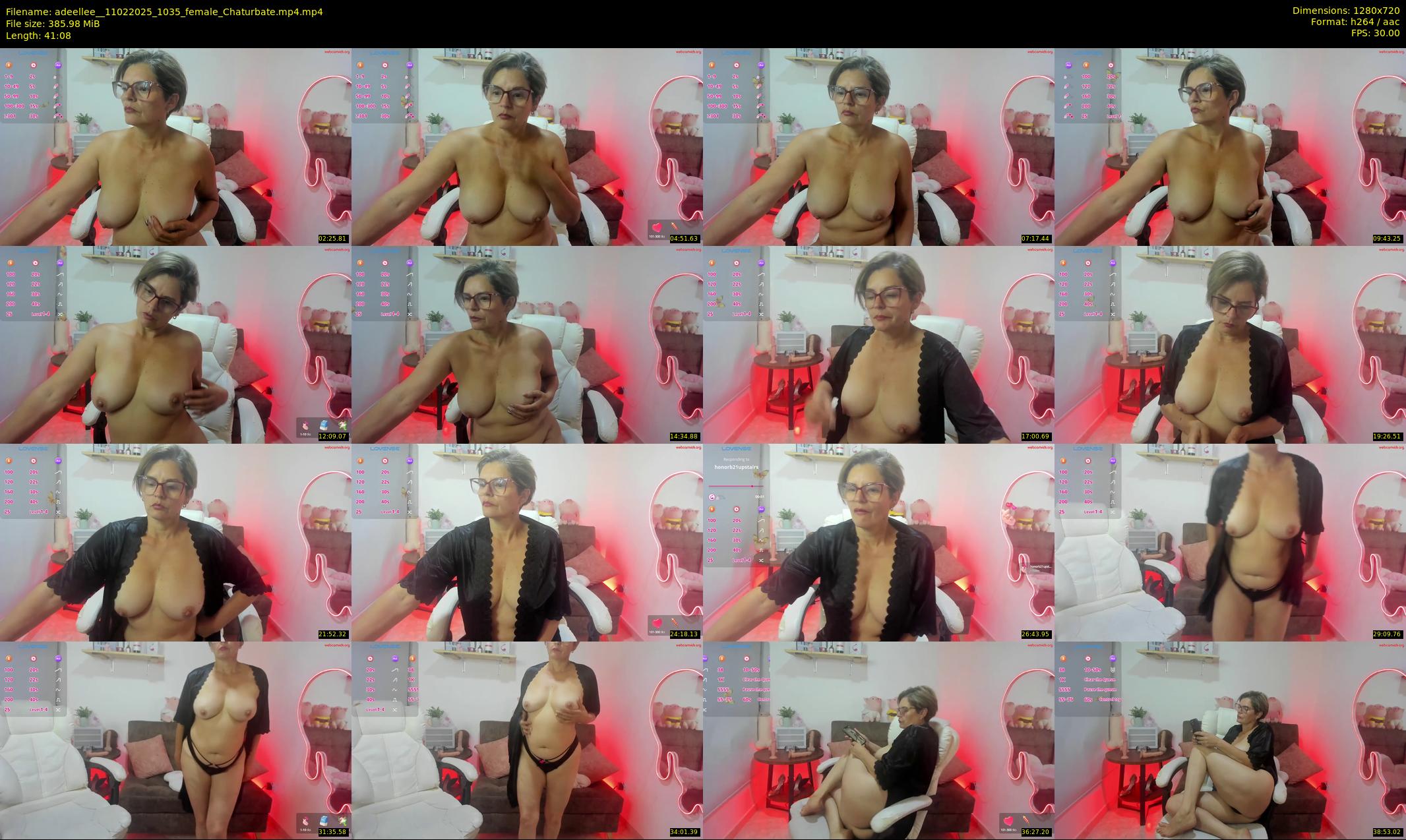 adeellee_ — 42 minute Chaturbate female cam show recording, 720p, Feb 11, 2025