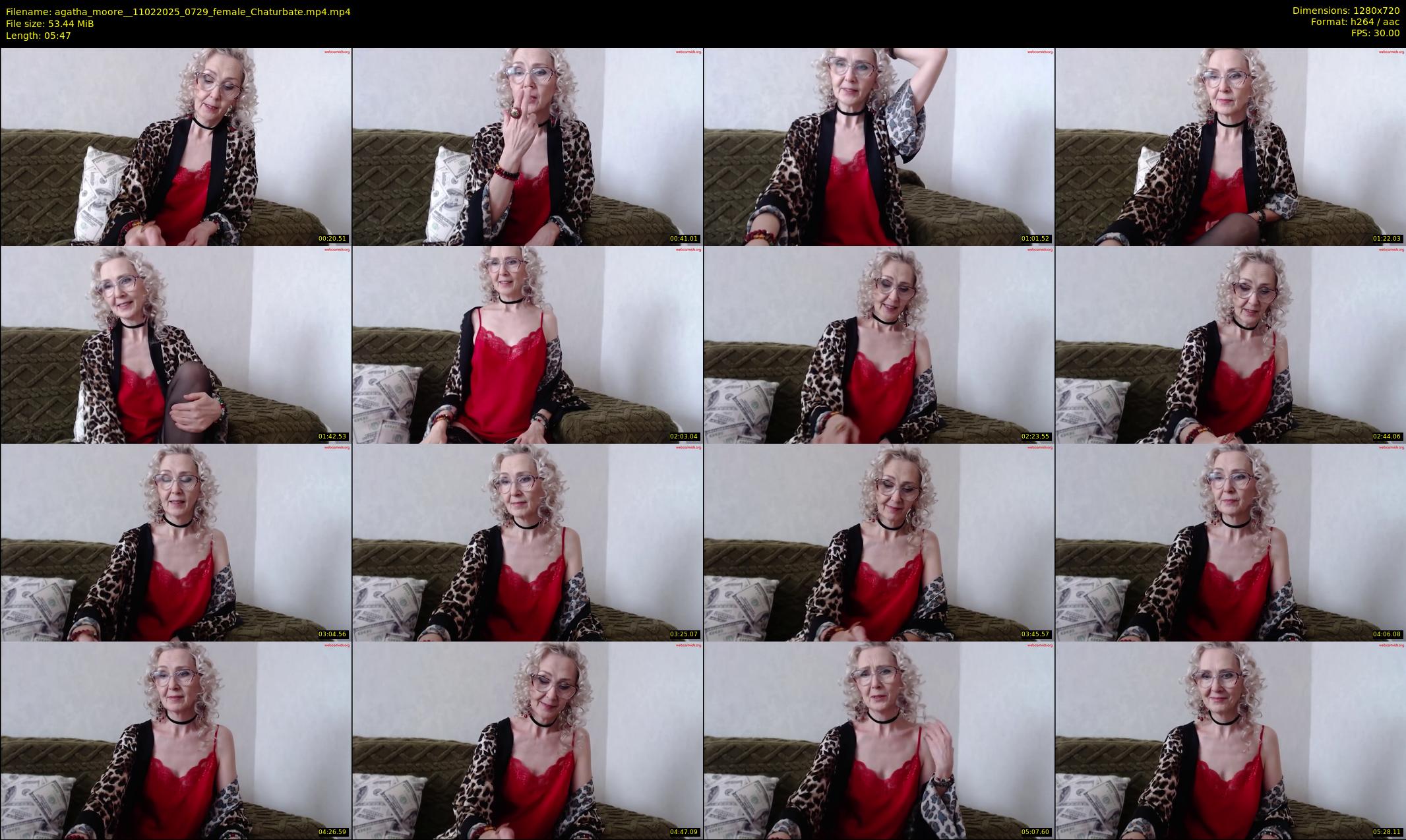 agatha_moore_ — 6 minute Chaturbate female cam show recording, 720p, Feb 11, 2025