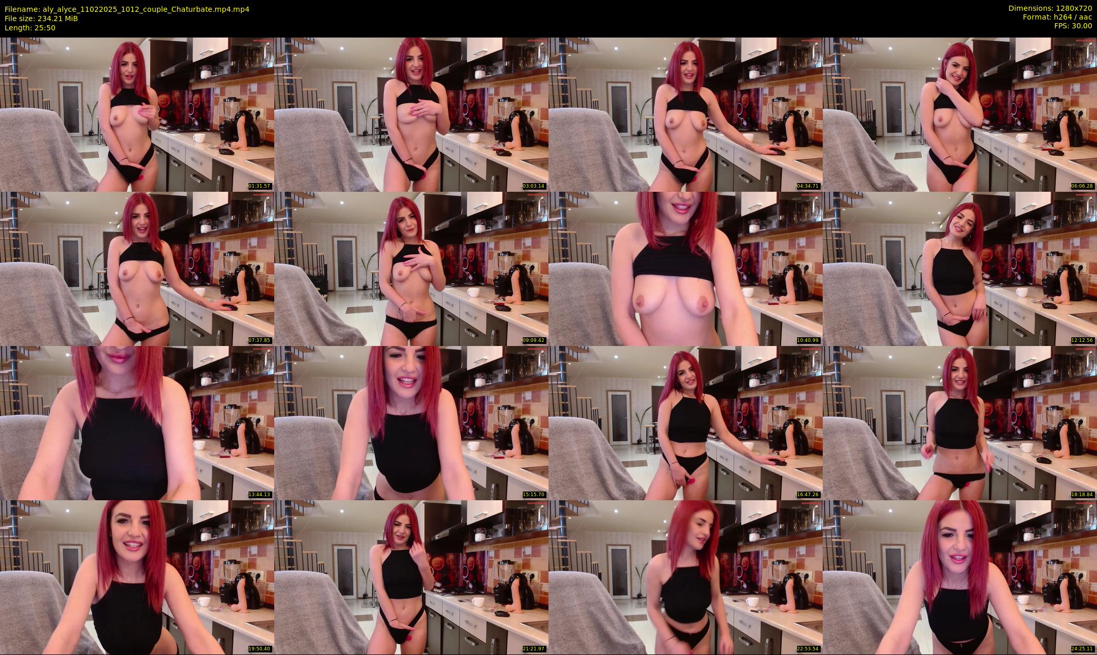 aly_alyce — 26 minute Chaturbate female cam show recording, 720p, Feb 11, 2025
