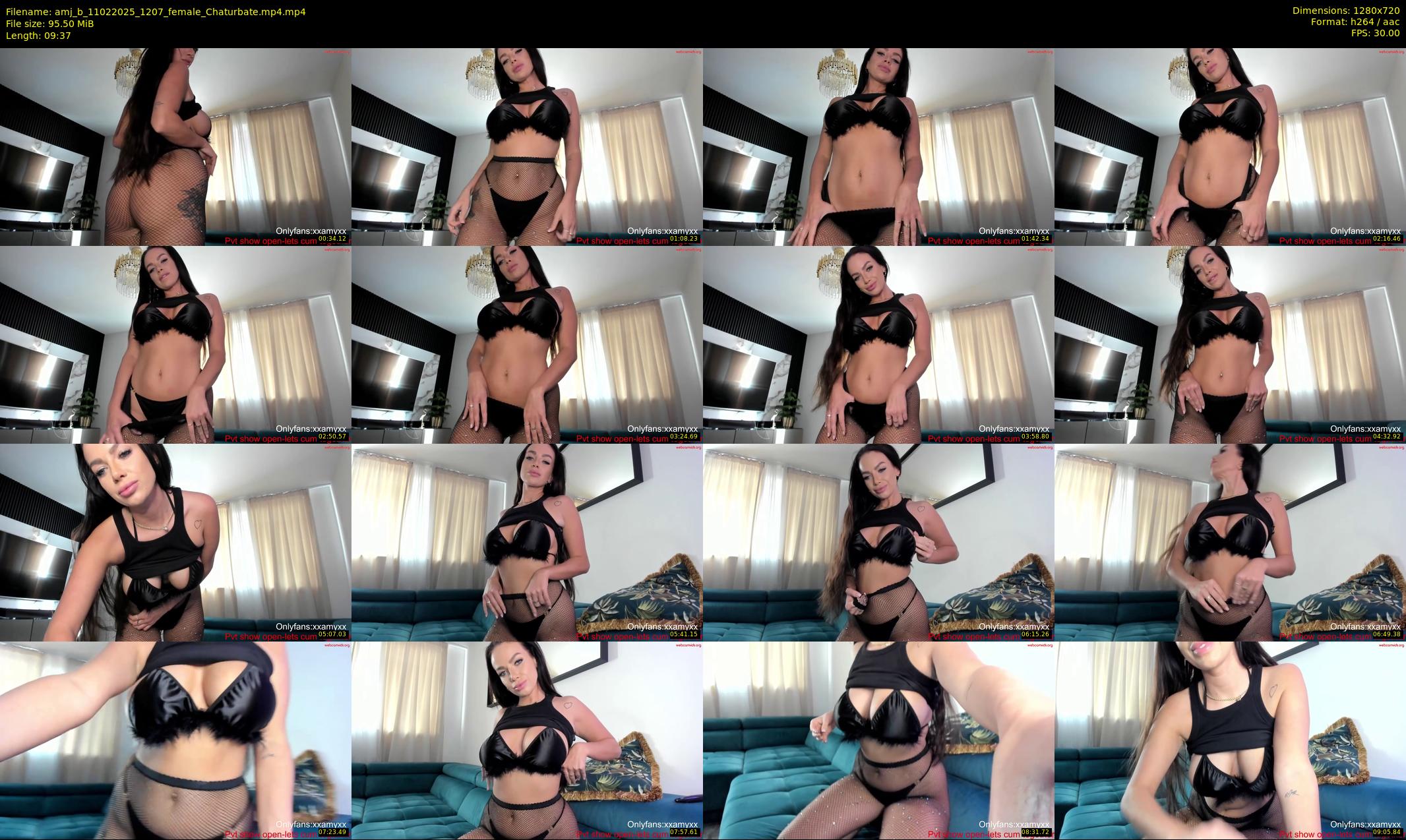 amj_b — 10 minute Chaturbate female cam show recording, 720p, Feb 11, 2025