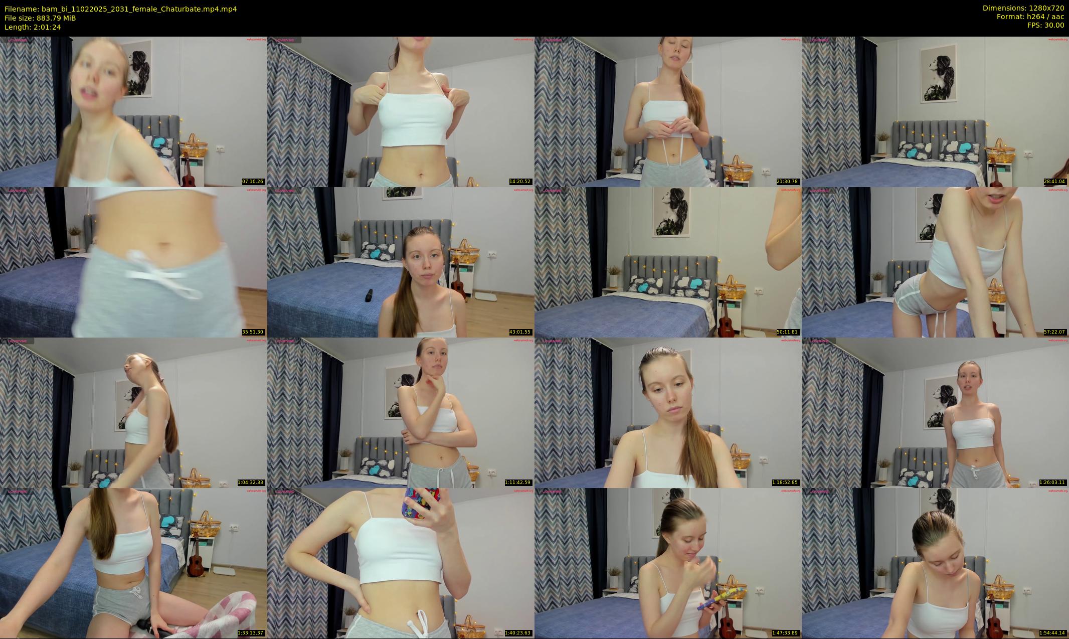 bam_bi — 122 minute Chaturbate female cam show recording, 720p, Feb 11, 2025