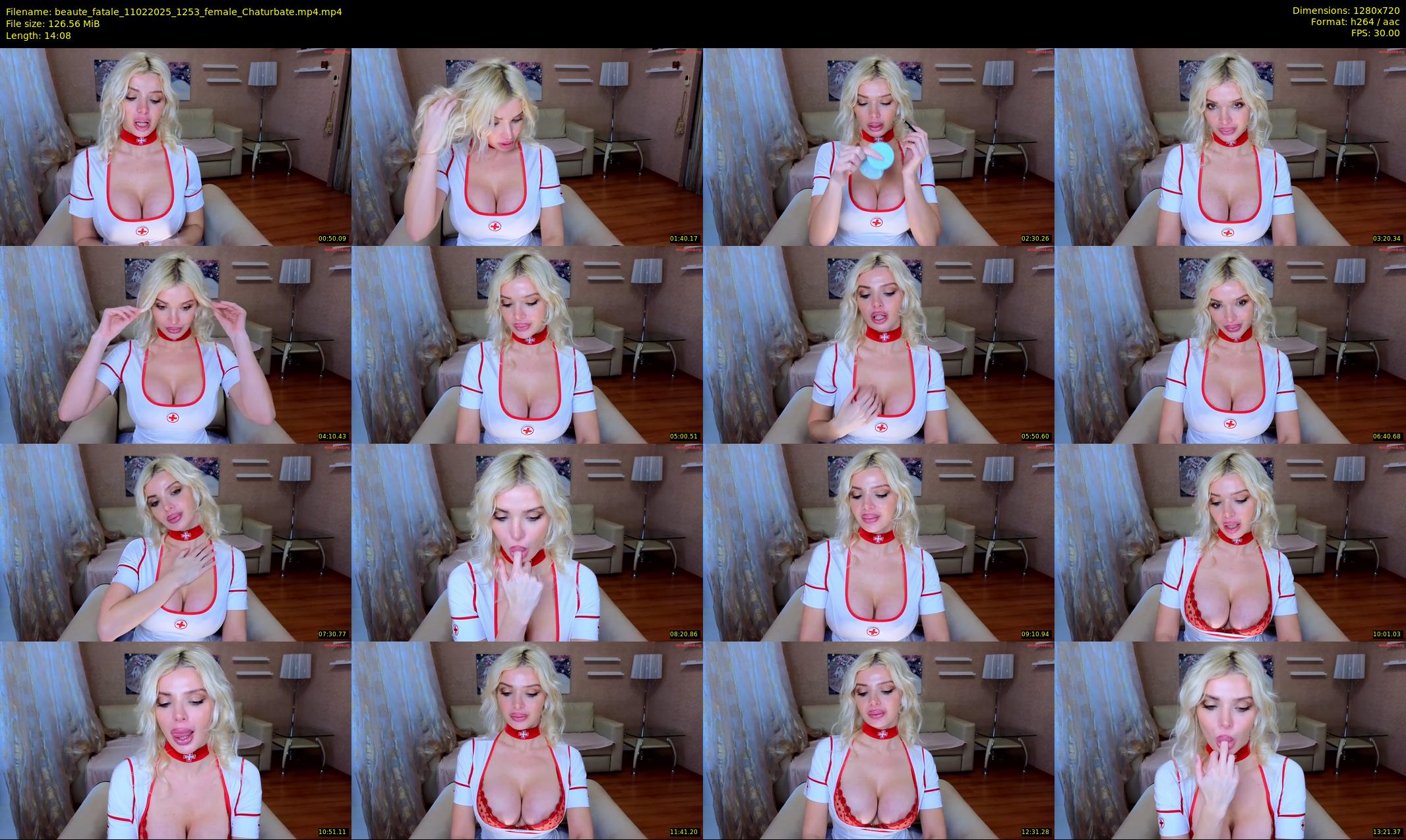 beaute_fatale — 15 minute Chaturbate female cam show recording, 720p, Feb 11, 2025