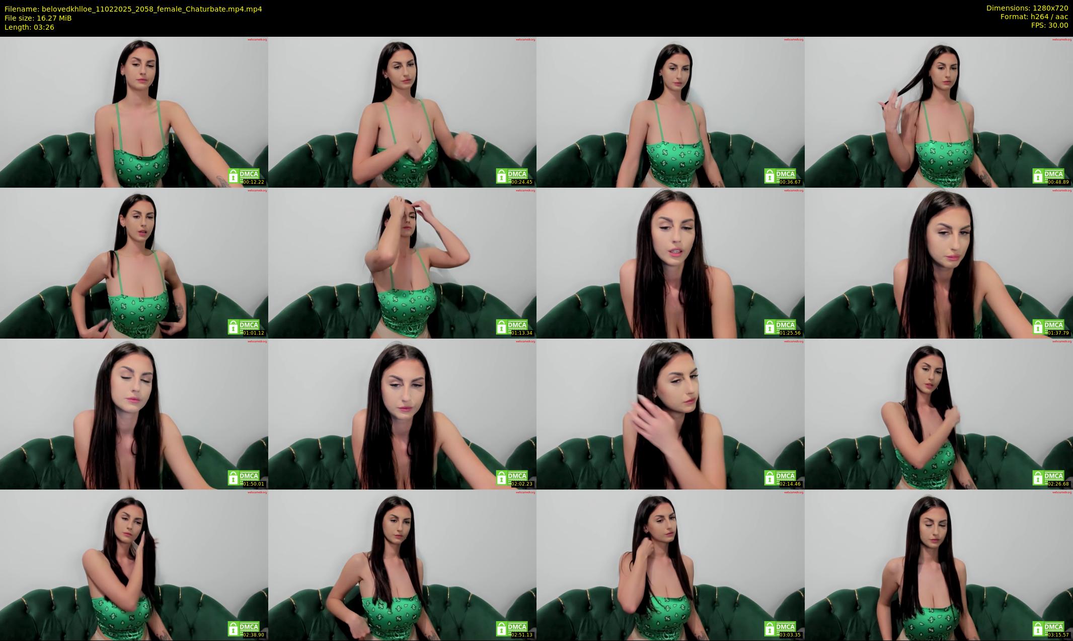 belovedkhlloe — 4 minute Chaturbate female cam show recording, 720p, Feb 11, 2025