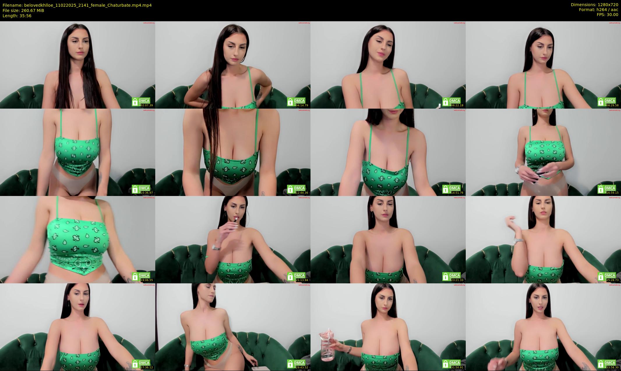 belovedkhlloe — 36 minute Chaturbate female cam show recording, 720p, Feb 11, 2025