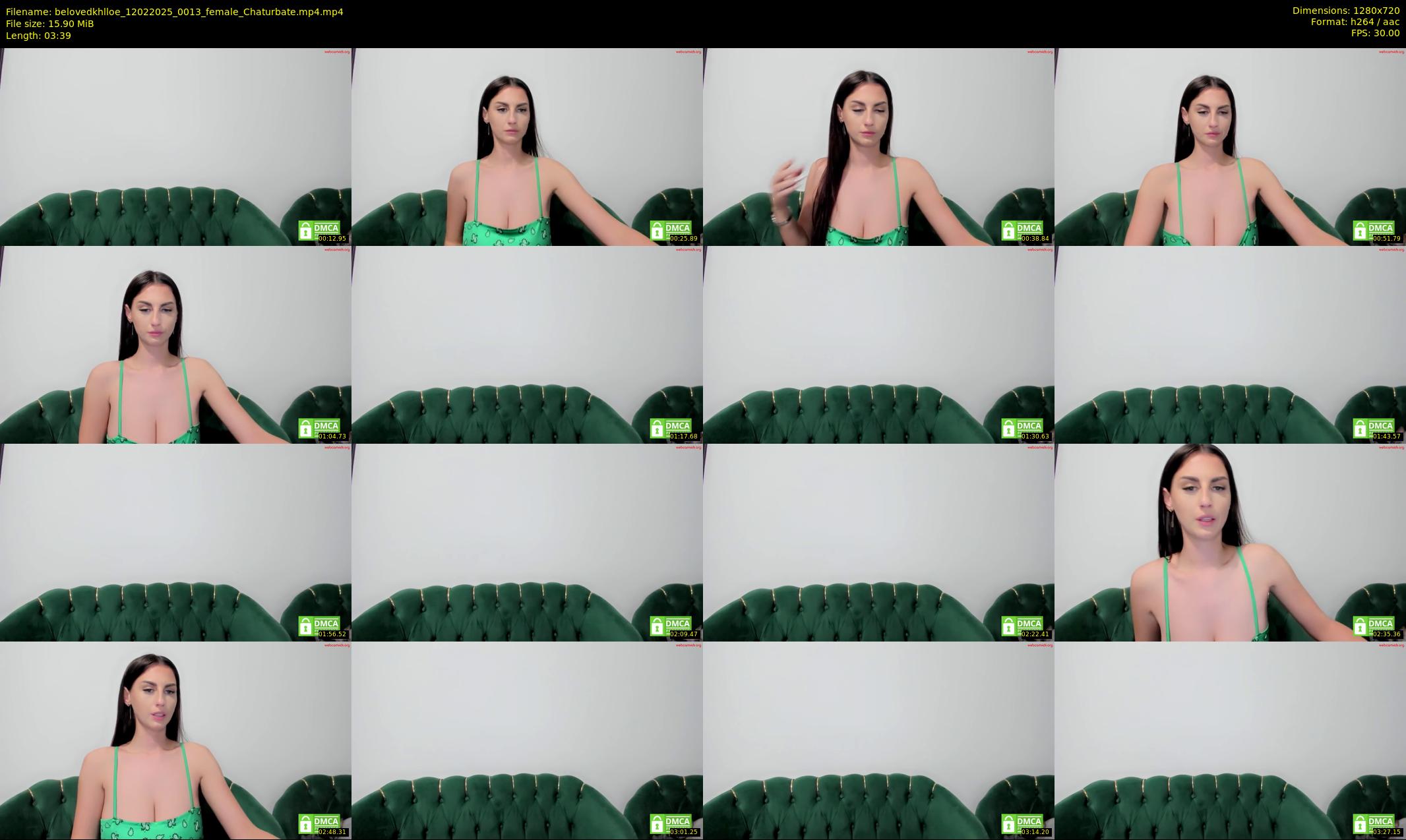belovedkhlloe — 4 minute Chaturbate female cam show recording, 720p, Feb 12, 2025