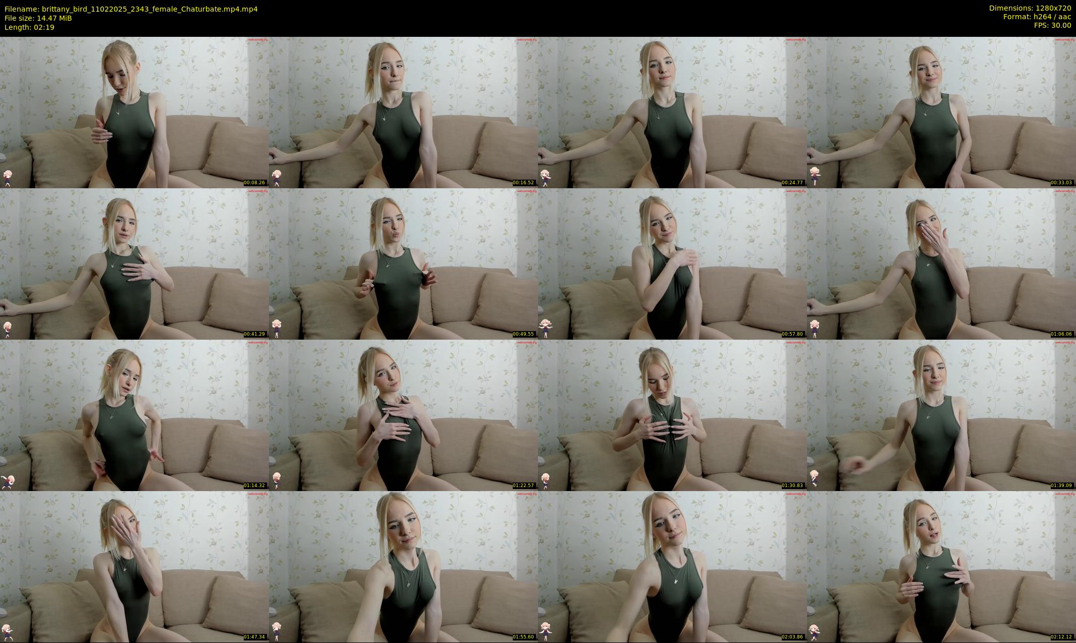 brittany_bird — 3 minute Chaturbate female cam show recording, 720p, Feb 11, 2025