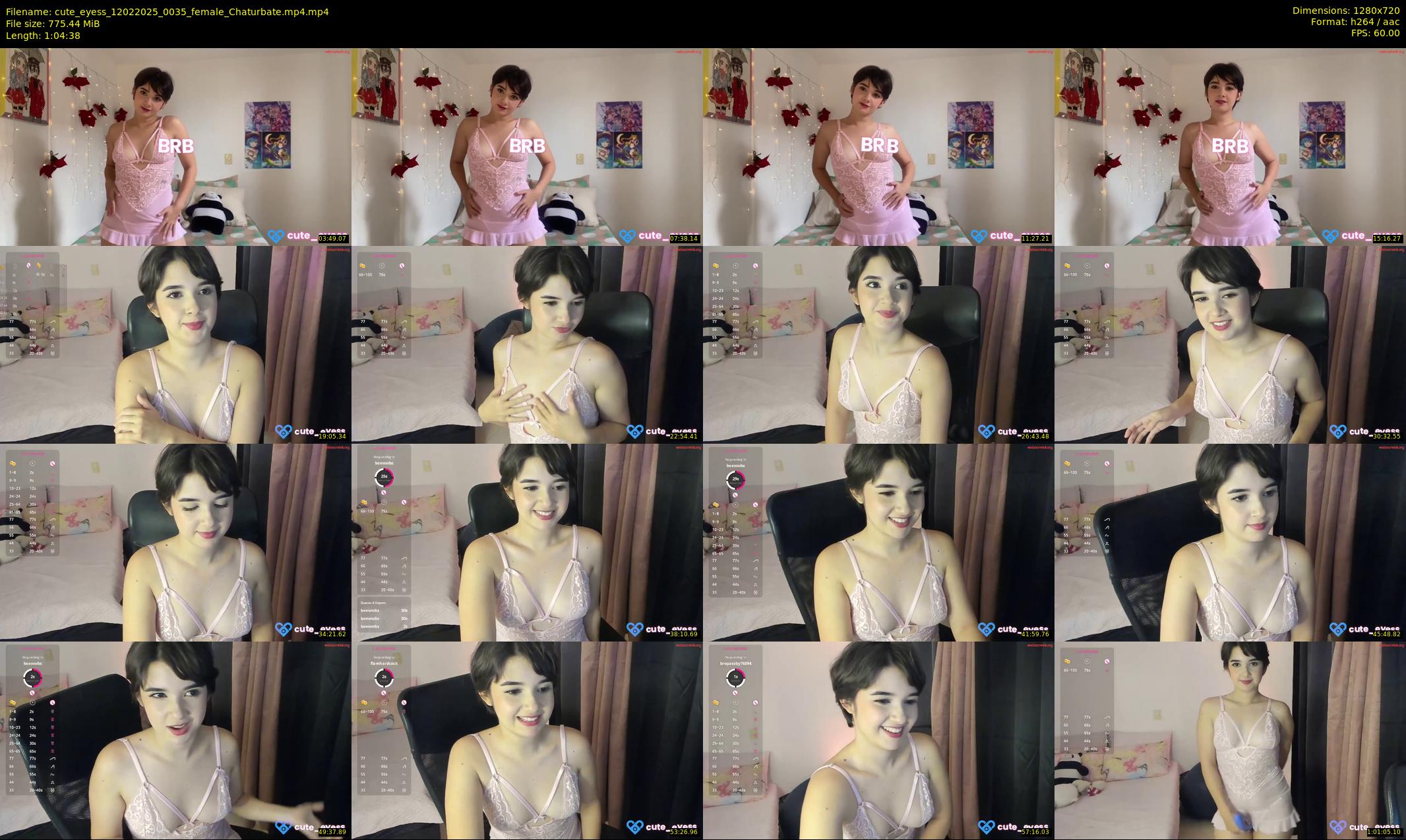 cute_eyess — 65 minute Chaturbate female cam show recording, 720p, Feb 12, 2025