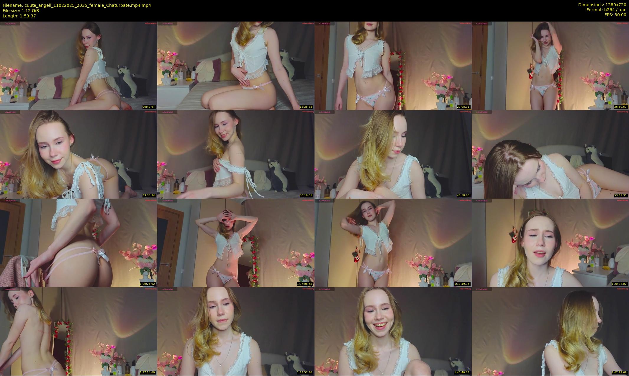 cuute_angell — 114 minute Chaturbate female cam show recording, 720p, Feb 11, 2025