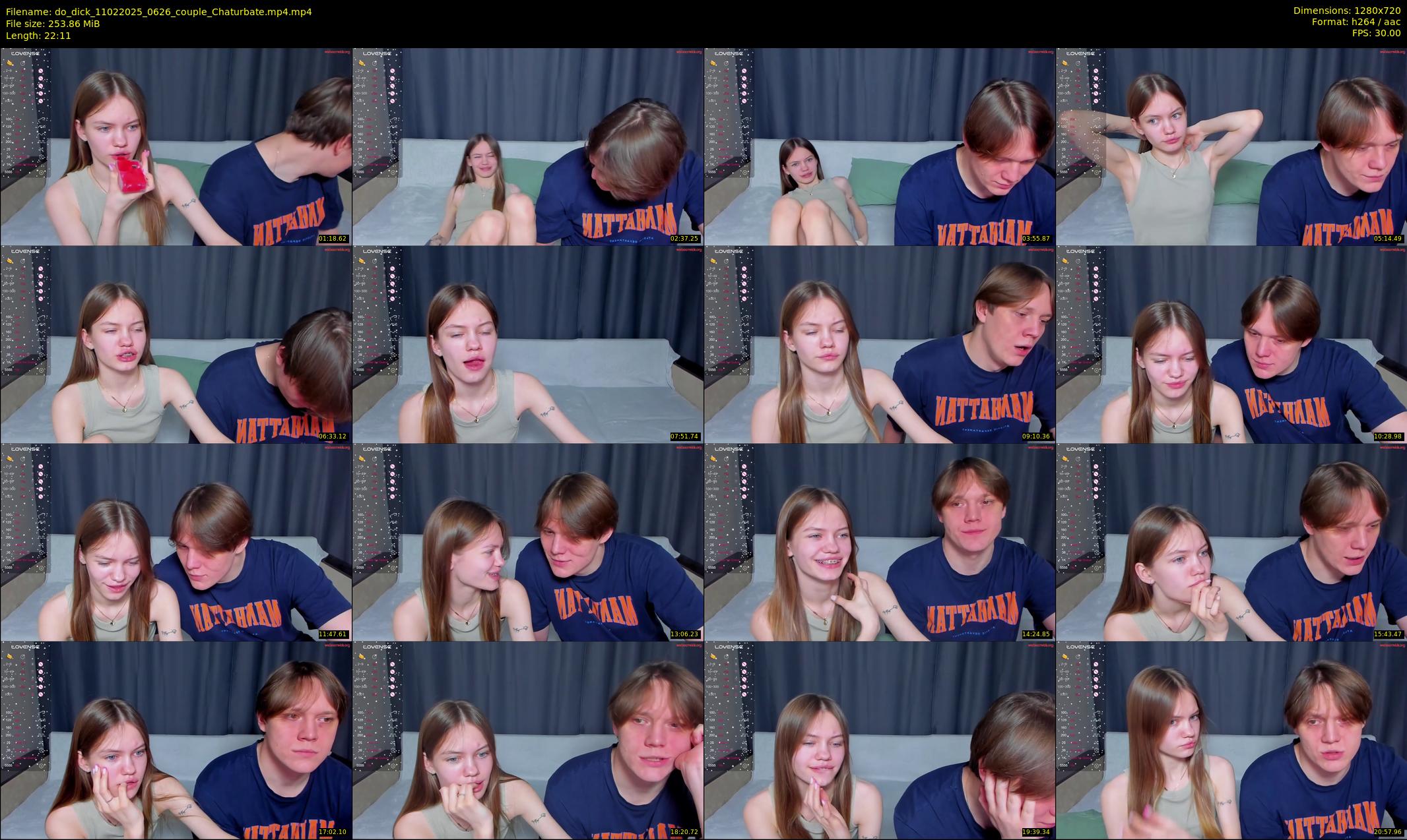 do_dick — 23 minute Chaturbate couple cam show recording, 720p, Feb 11, 2025