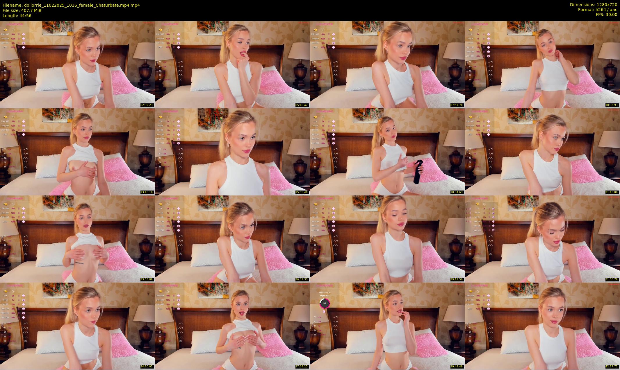 dollorrie — 45 minute Chaturbate couple cam show recording, 720p, Feb 11, 2025