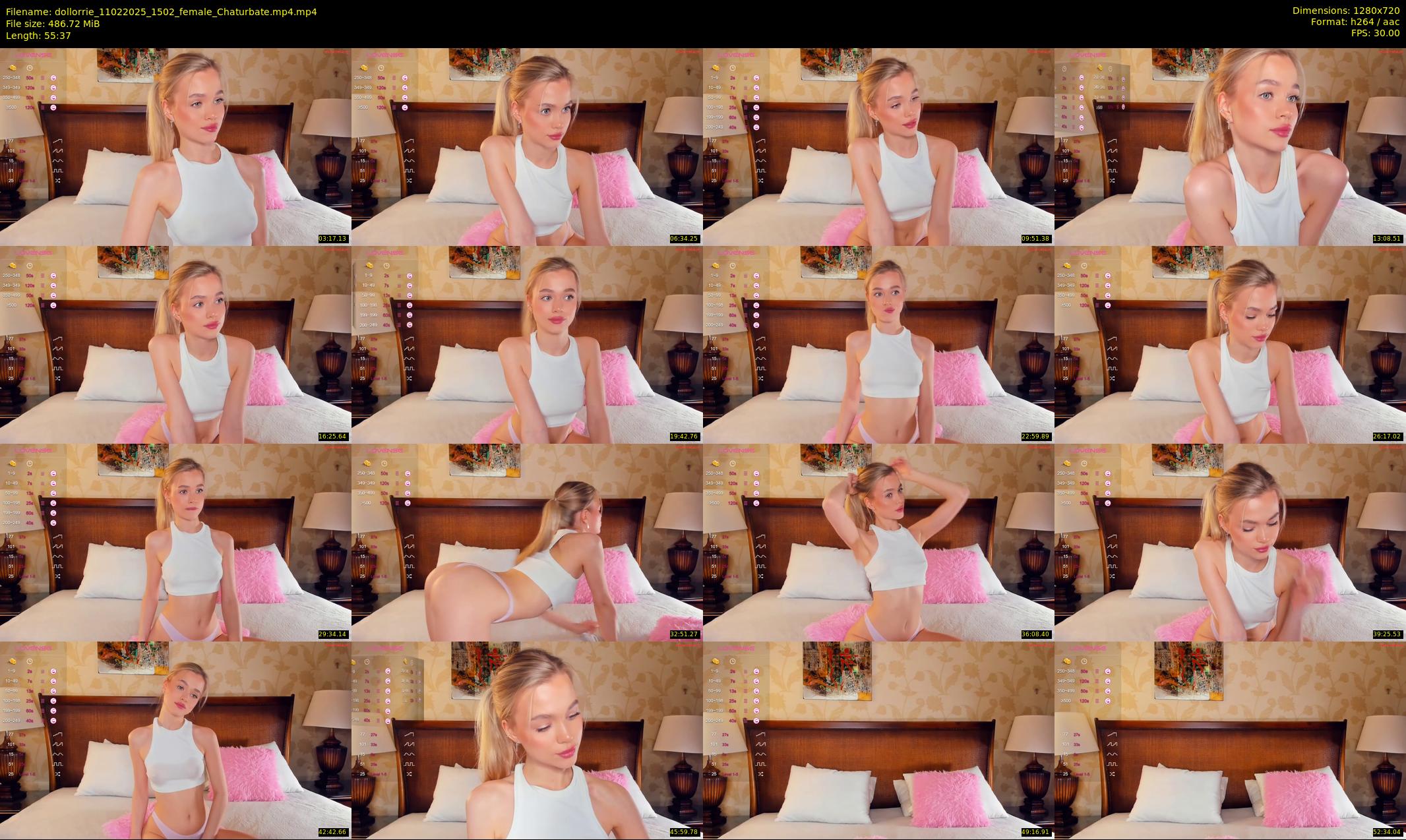 dollorrie — 56 minute Chaturbate couple cam show recording, 720p, Feb 11, 2025