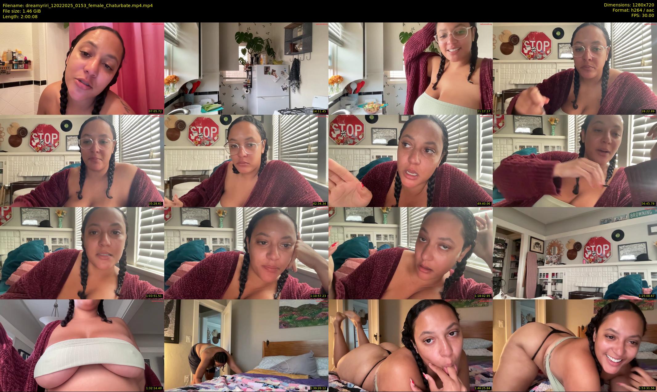 dreamyriri — 121 minute Chaturbate female cam show recording, 720p, Feb 12, 2025