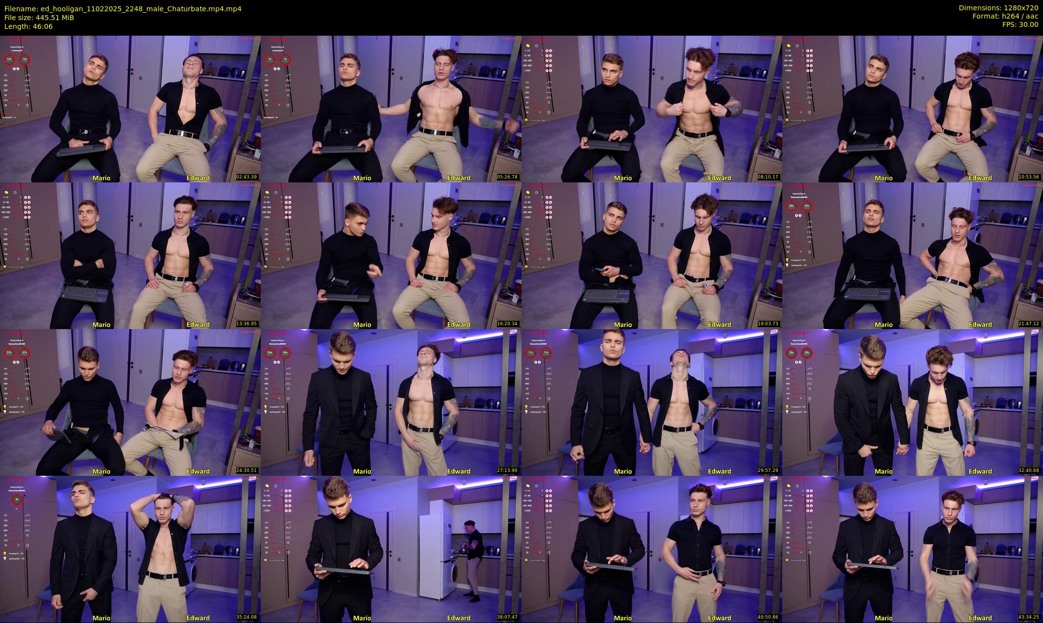 ed_hooligan — 47 minute Chaturbate male cam show recording, 720p, Feb 11, 2025