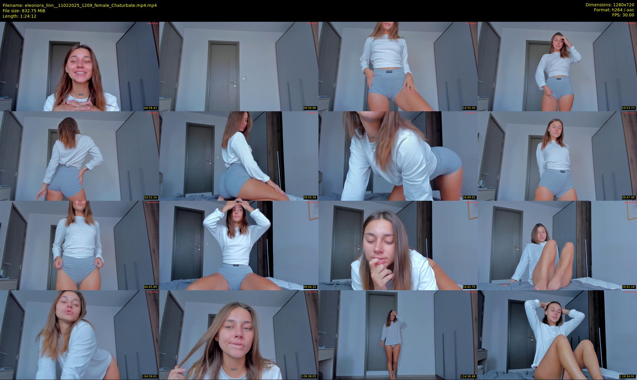 eleonora_linn_ — 85 minute Chaturbate female cam show recording, 720p, Feb 11, 2025