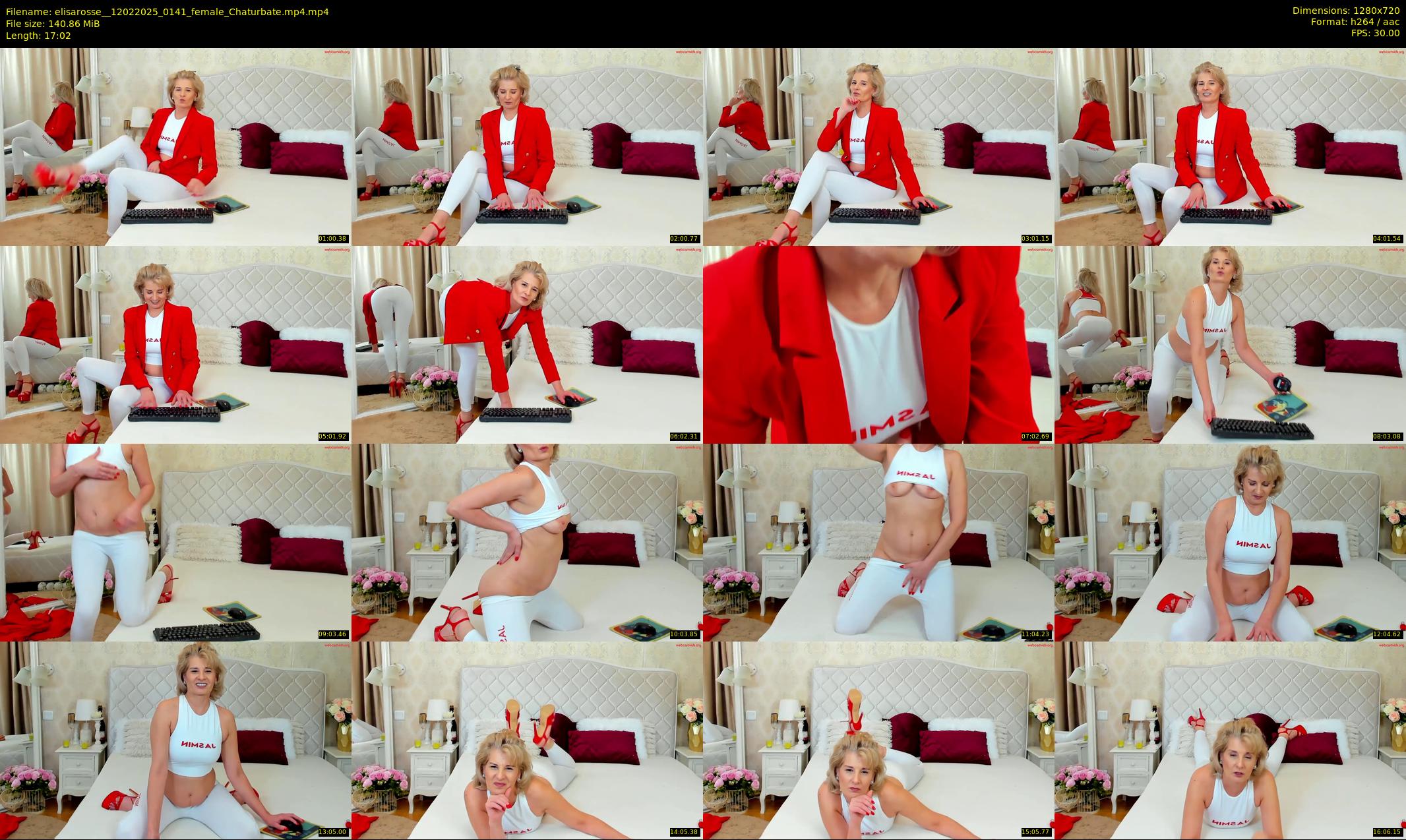 elisarosse_ — 18 minute Chaturbate female cam show recording, 720p, Feb 12, 2025