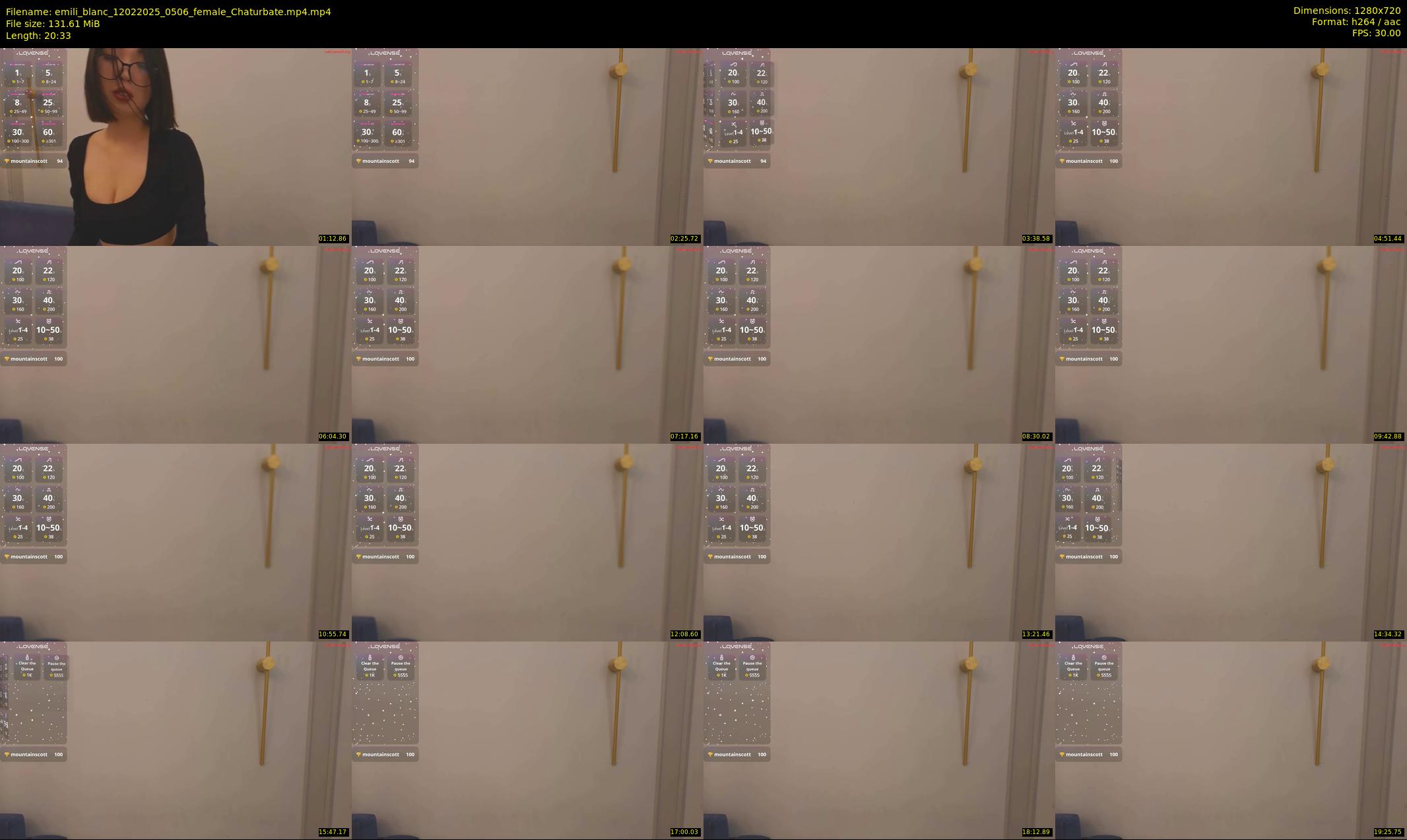 emili_blanc — 21 minute Chaturbate female cam show recording, 720p, Feb 12, 2025