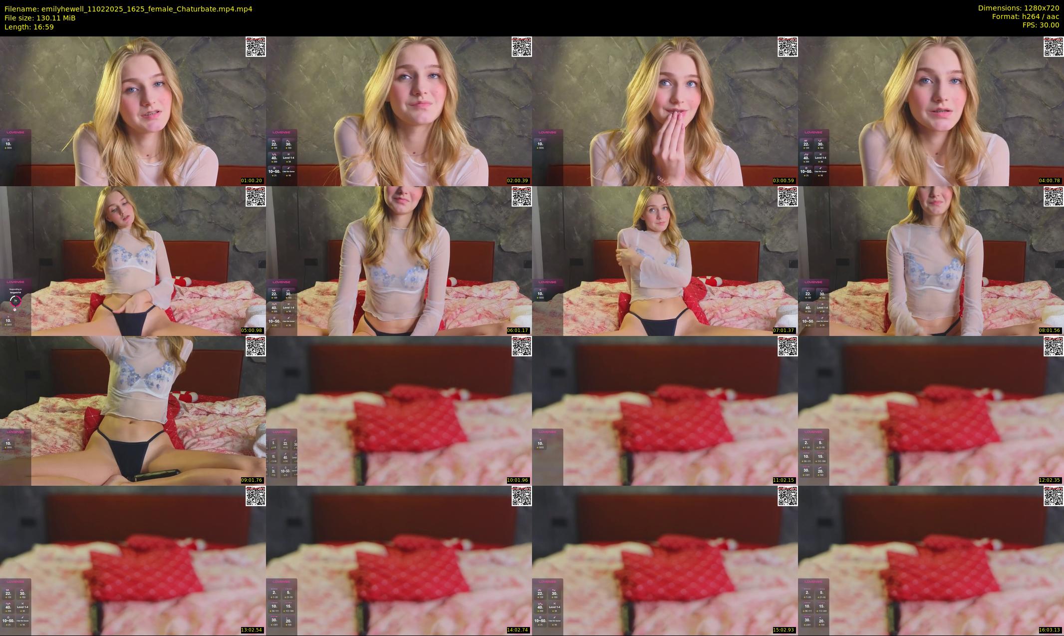 emilyhewell — 17 minute Chaturbate female cam show recording, 720p, Feb 11, 2025