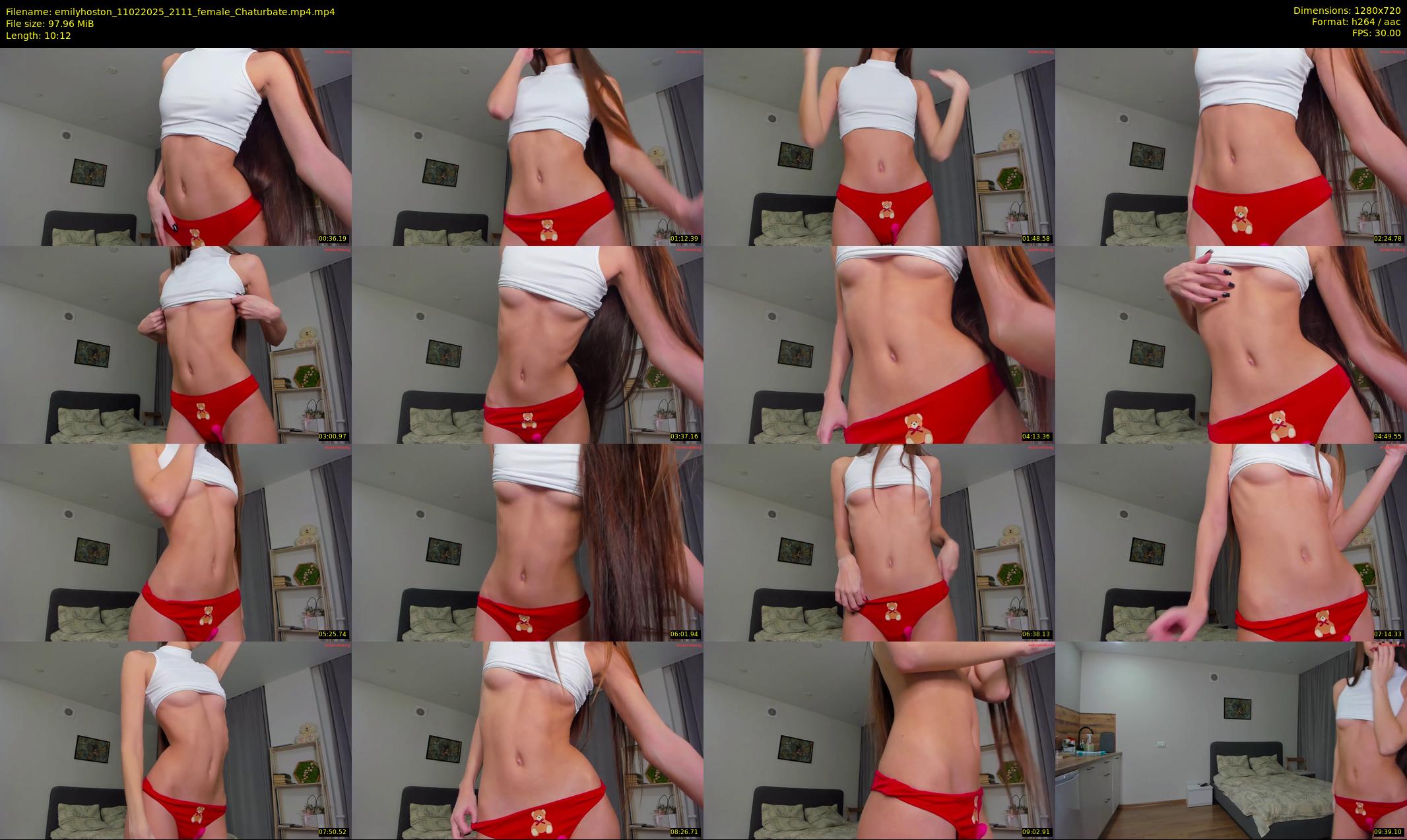 emilyhoston — 11 minute Chaturbate female cam show recording, 720p, Feb 11, 2025