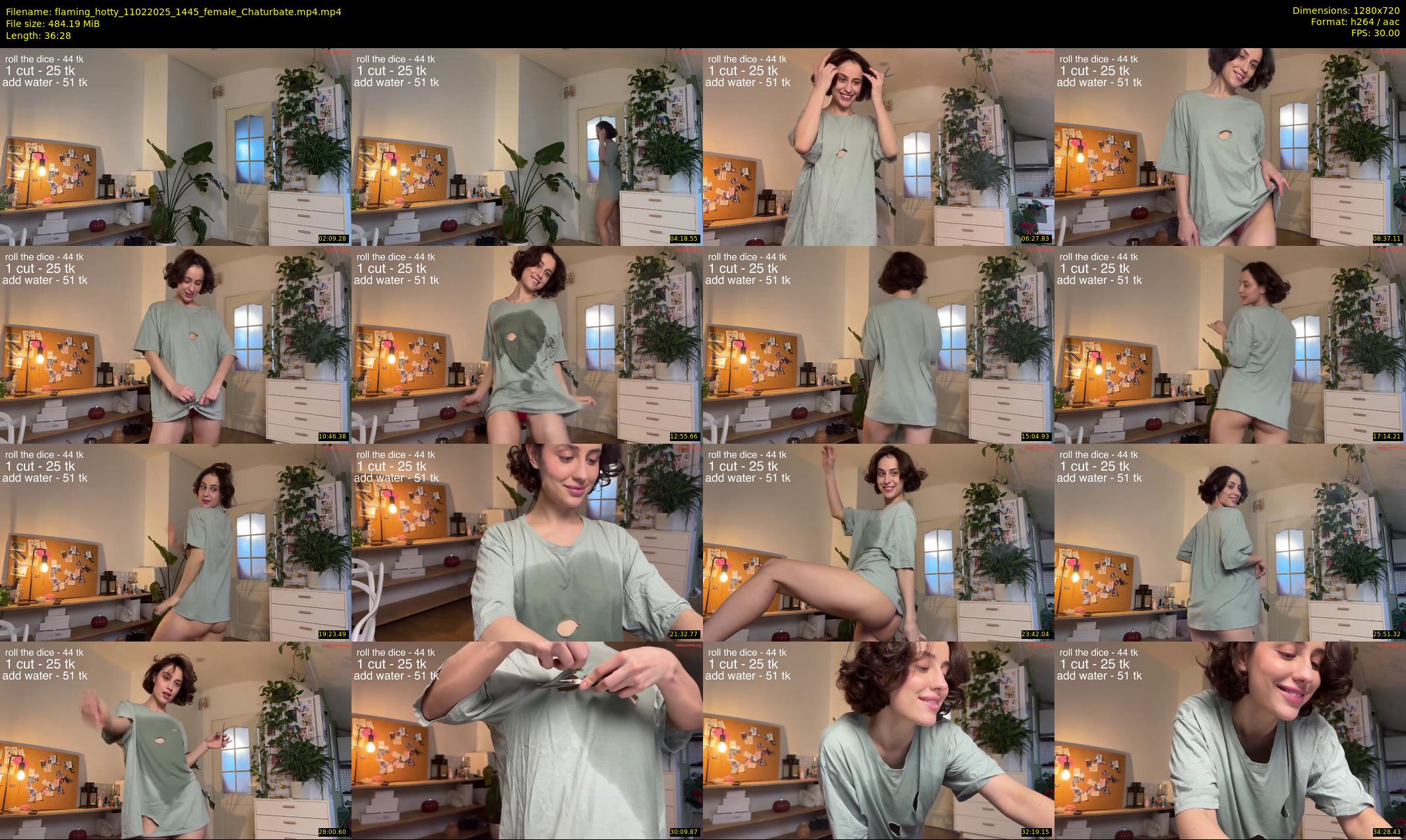 flaming_hotty — 37 minute Chaturbate female cam show recording, 720p, Feb 11, 2025