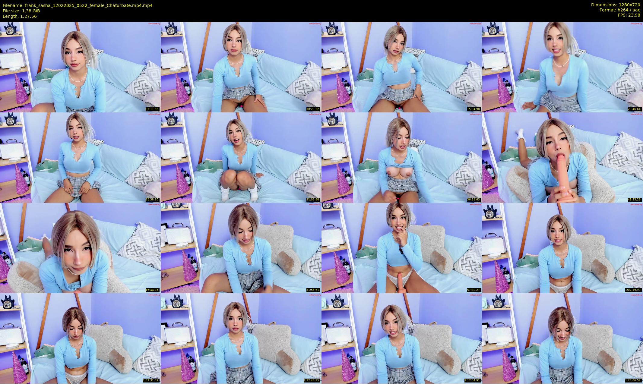 frank_sasha — 88 minute Chaturbate couple cam show recording, 720p, Feb 12, 2025