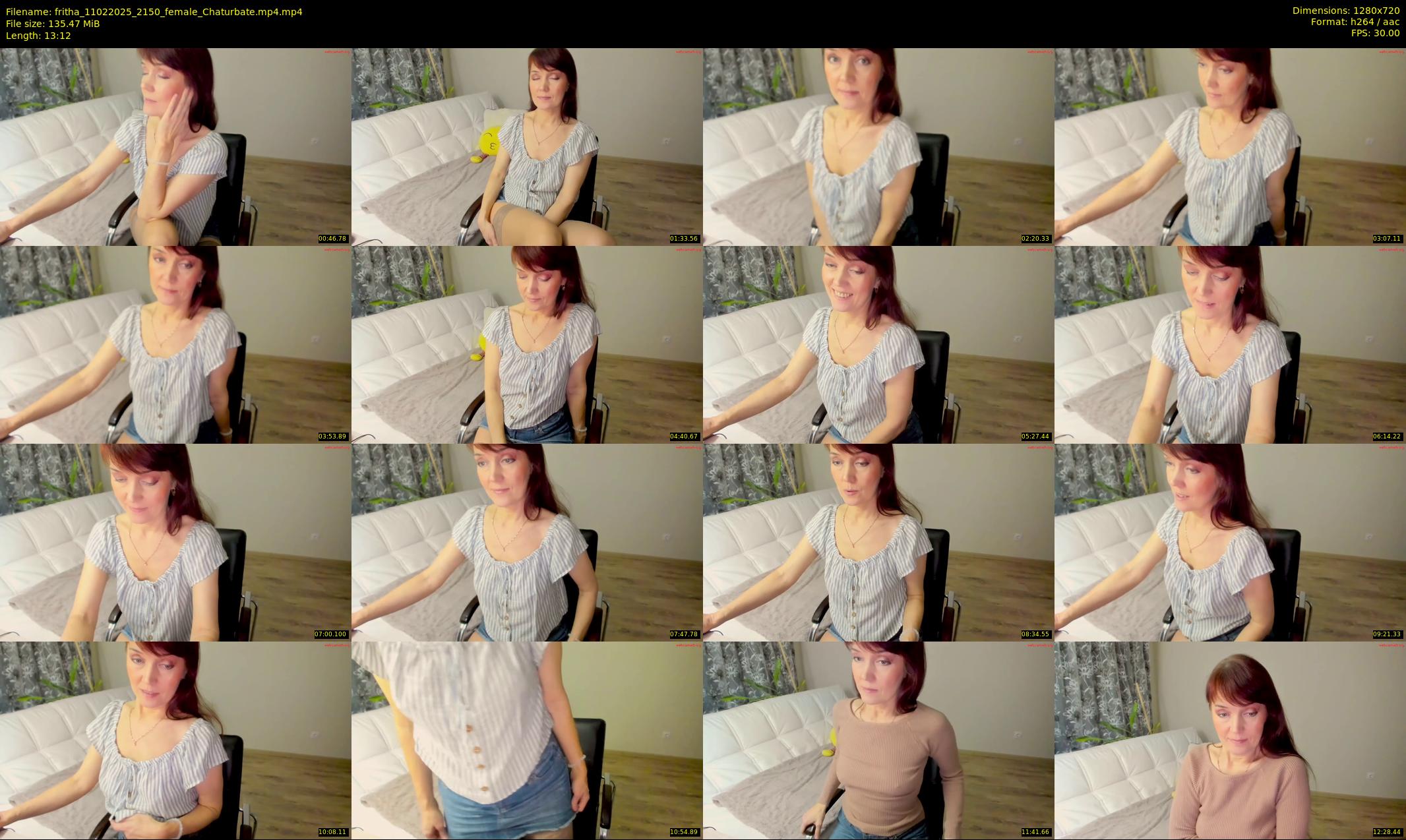fritha — 14 minute Chaturbate female cam show recording, 720p, Feb 11, 2025
