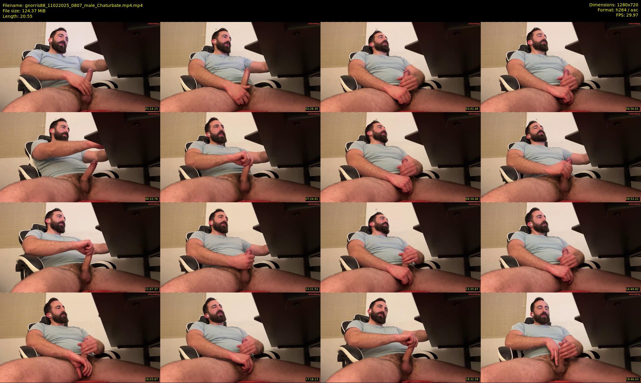 gnorris88 — 21 minute Chaturbate male cam show recording, 720p, Feb 11, 2025