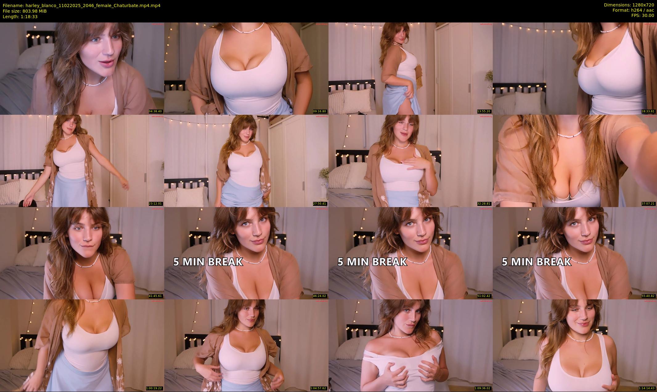 harley_blanco — 79 minute Chaturbate female cam show recording, 720p, Feb 11, 2025