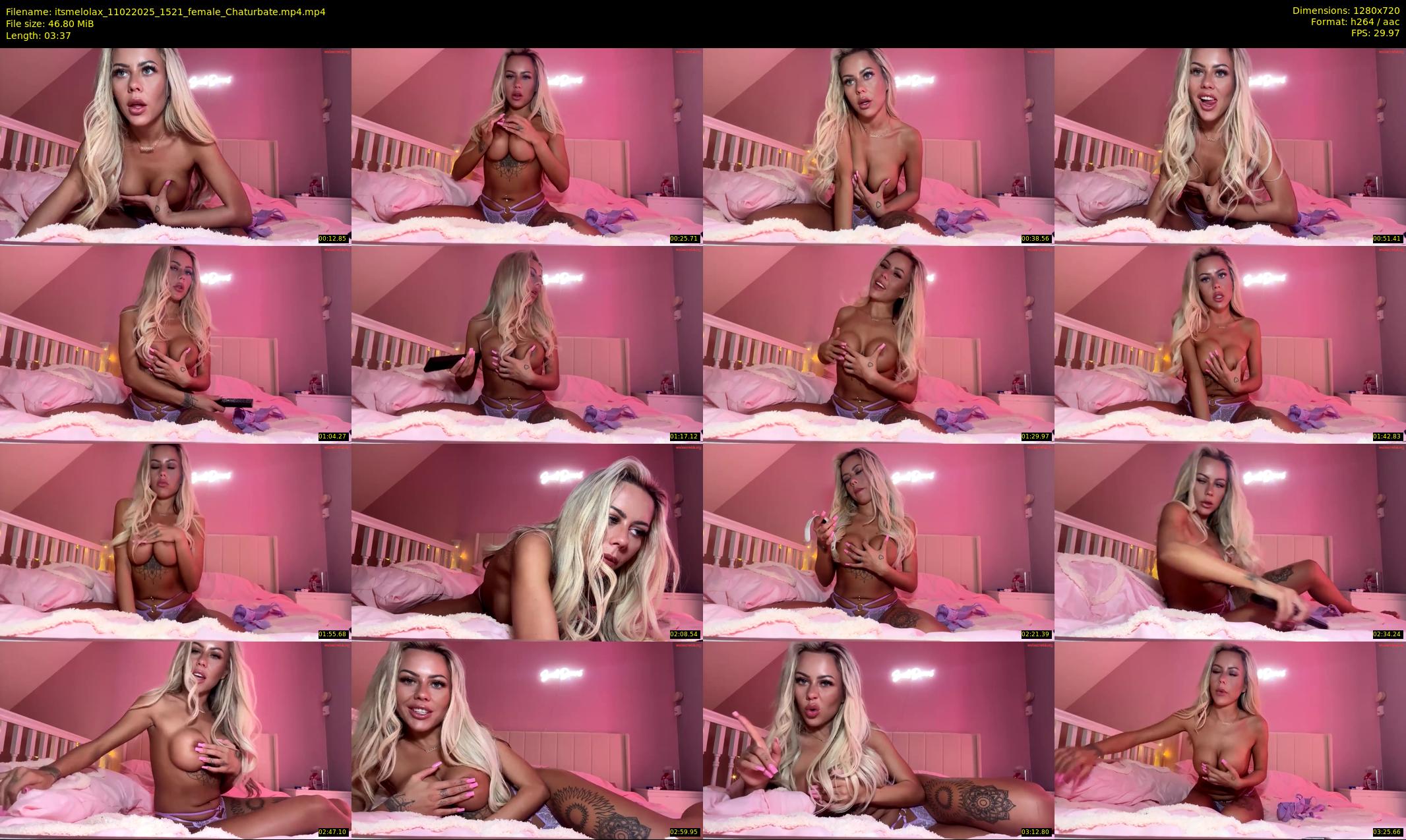 itsmelolax — 4 minute Chaturbate female cam show recording, 720p, Feb 11, 2025