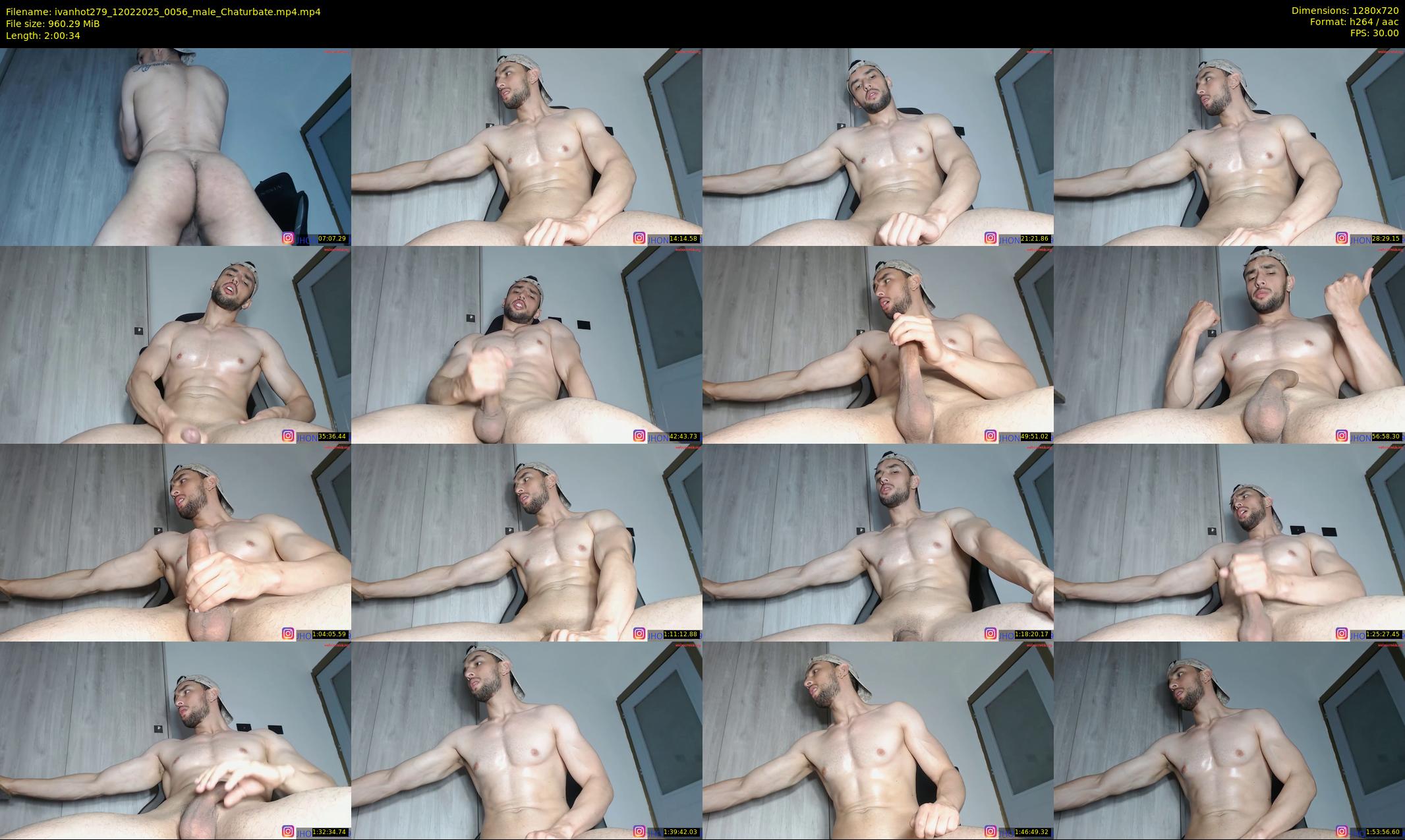 ivanhot279 — 121 minute Chaturbate male cam show recording, 720p, Feb 12, 2025