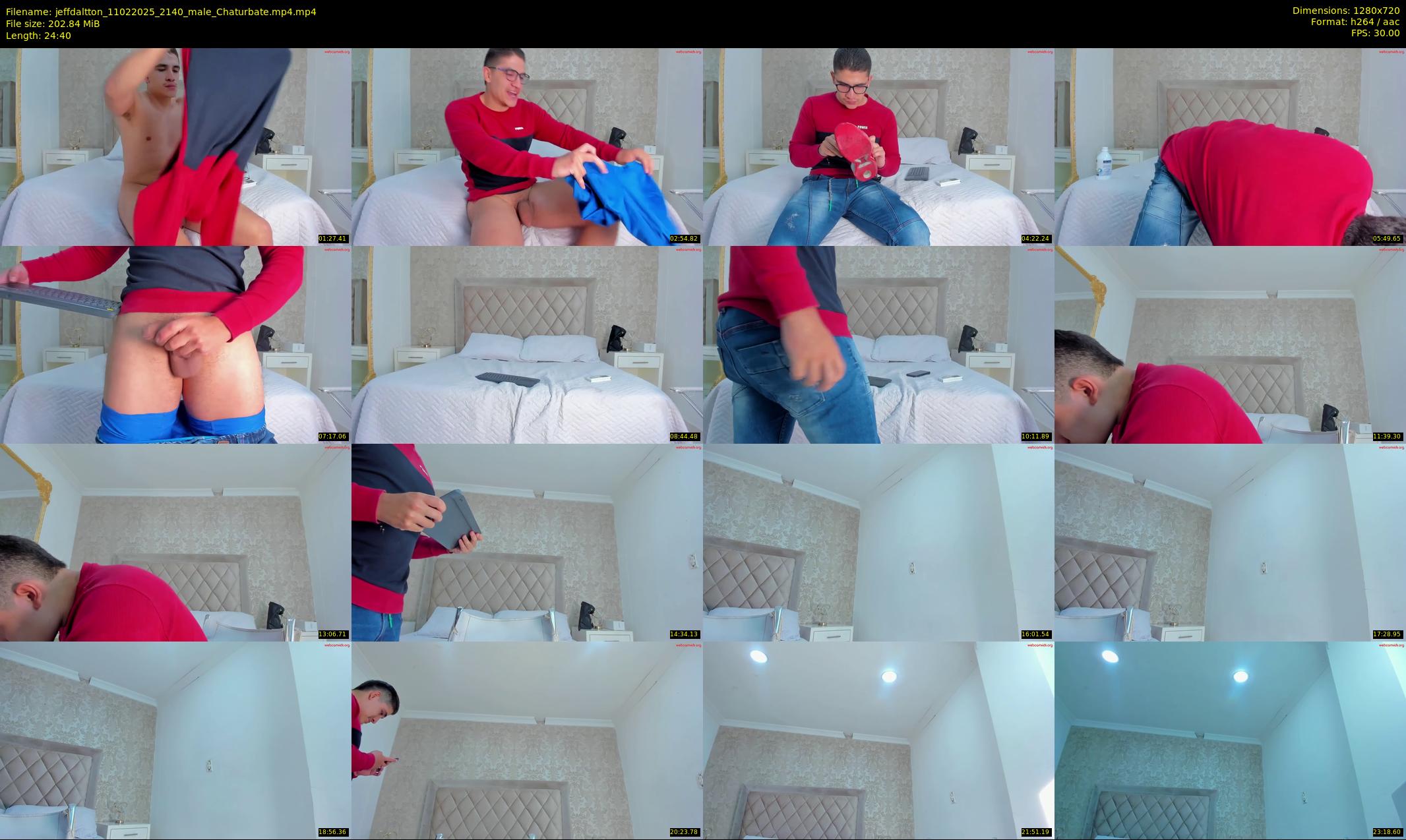 jeffdaltton — 25 minute Chaturbate male cam show recording, 720p, Feb 11, 2025